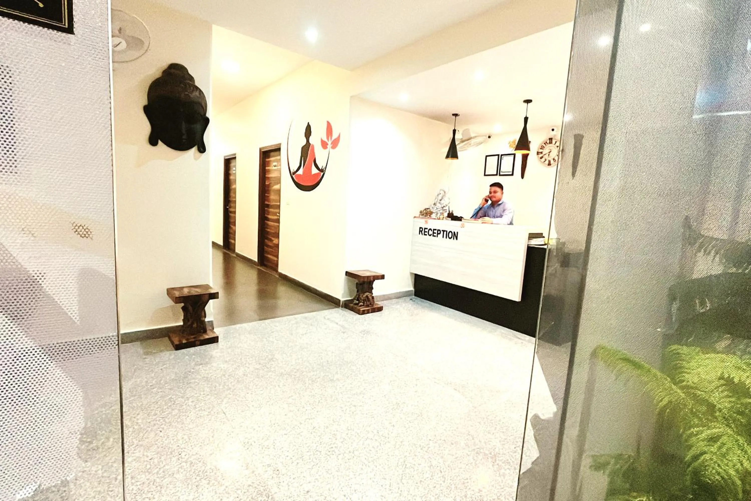 Lobby or reception in Ganga Ashoka Hotel Rishikesh
