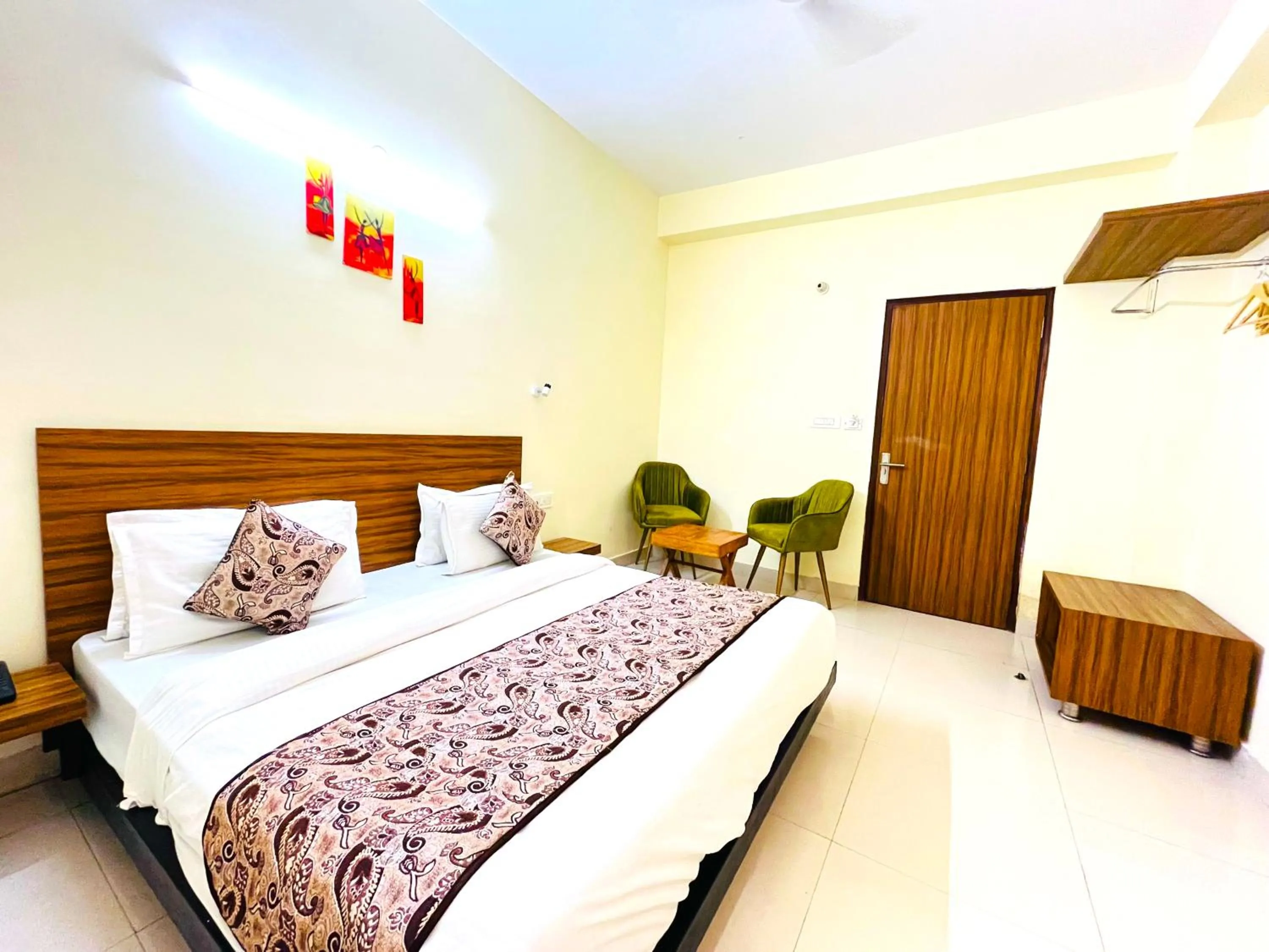 Bed in Ganga Ashoka Hotel Rishikesh