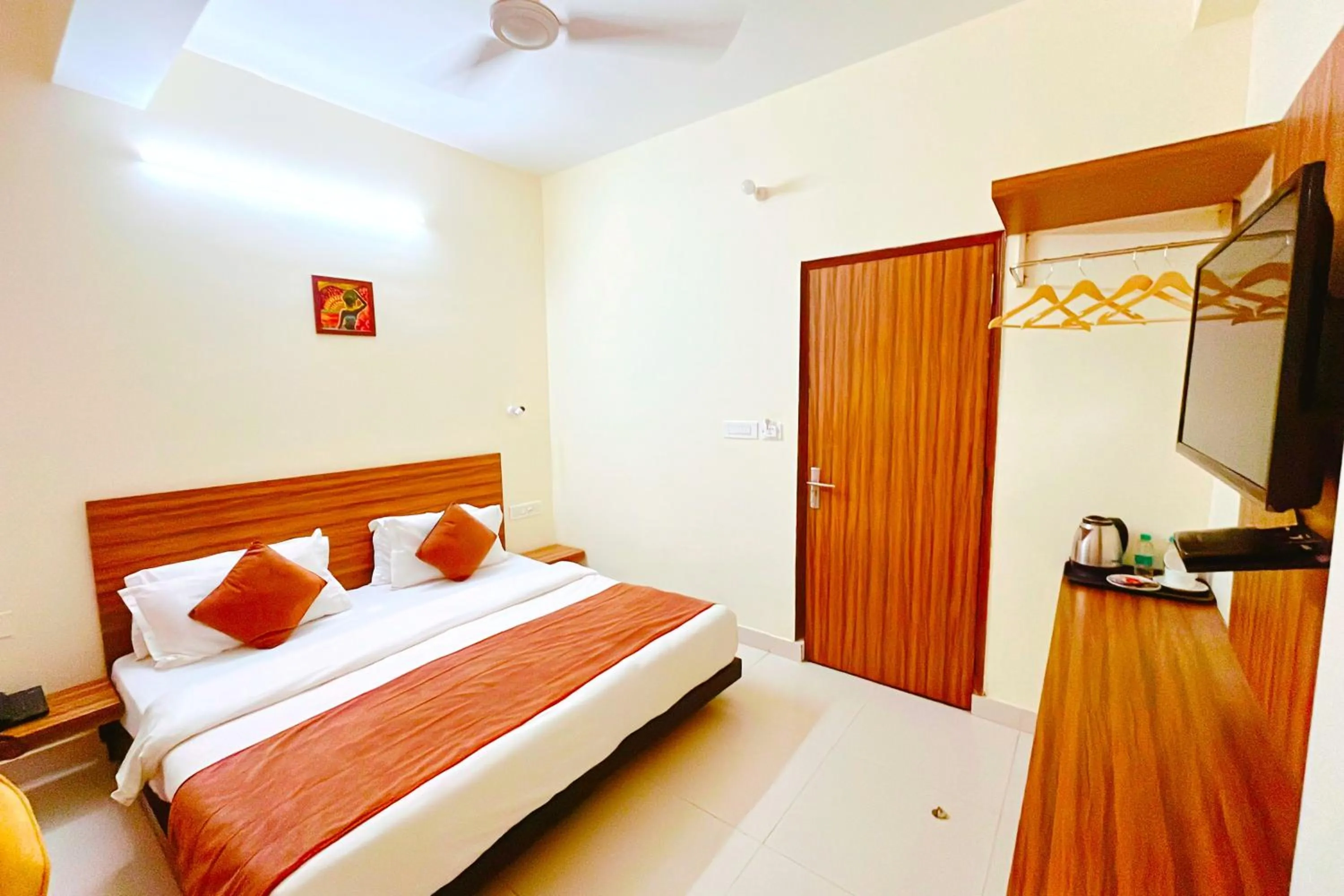 Bed in Ganga Ashoka Hotel Rishikesh