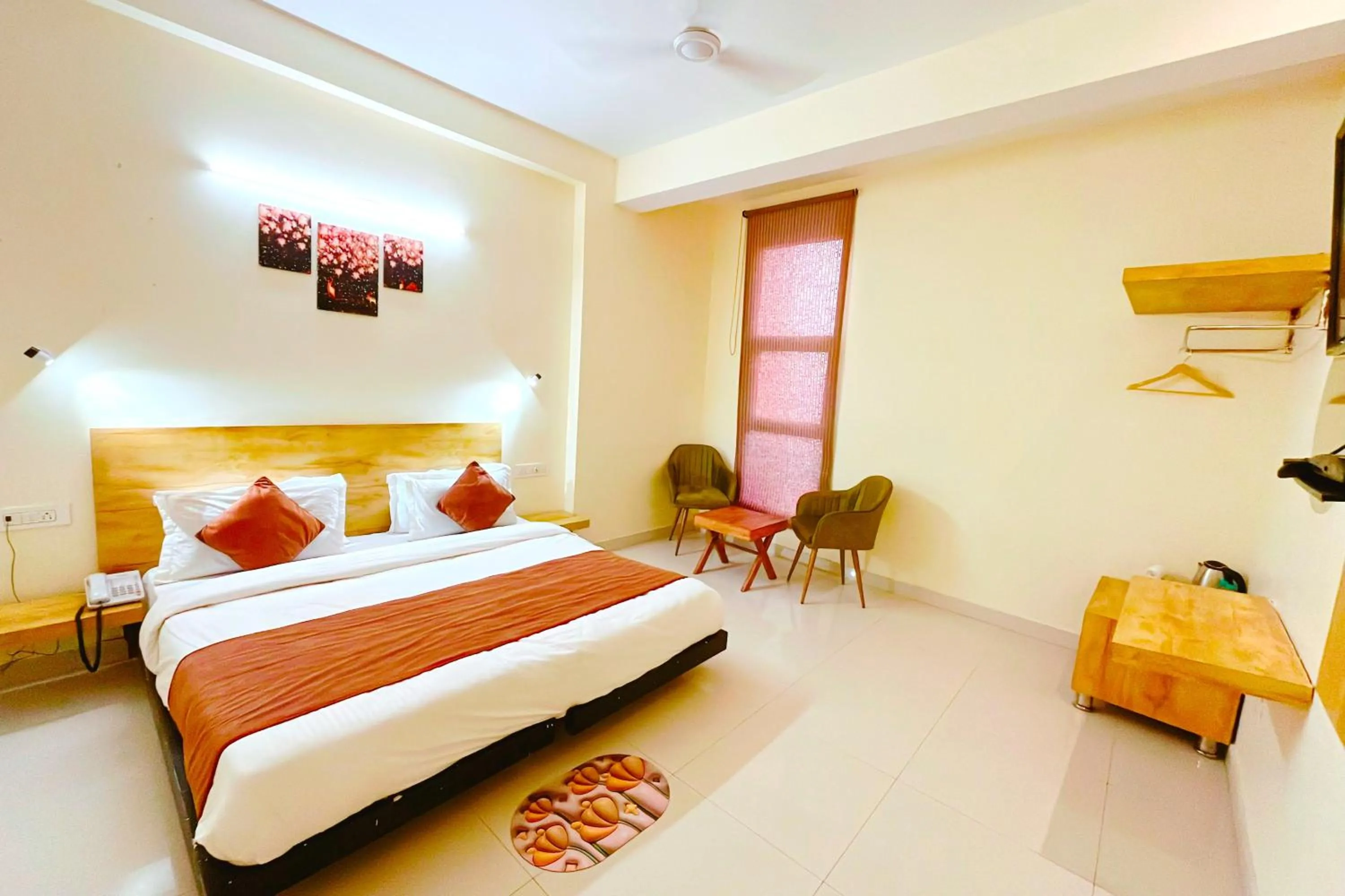 Bed in Ganga Ashoka Hotel Rishikesh