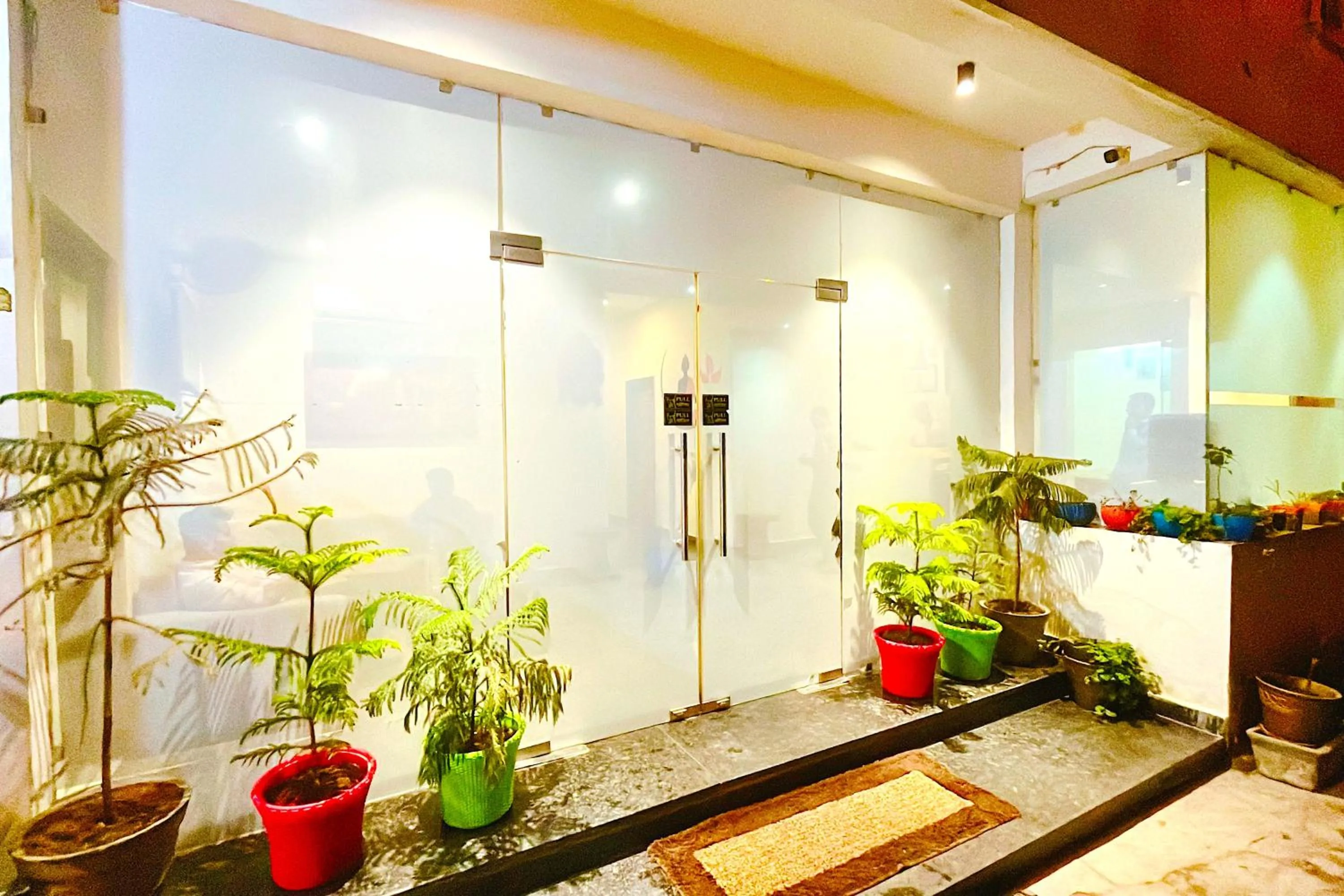 Facade/entrance in Ganga Ashoka Hotel Rishikesh