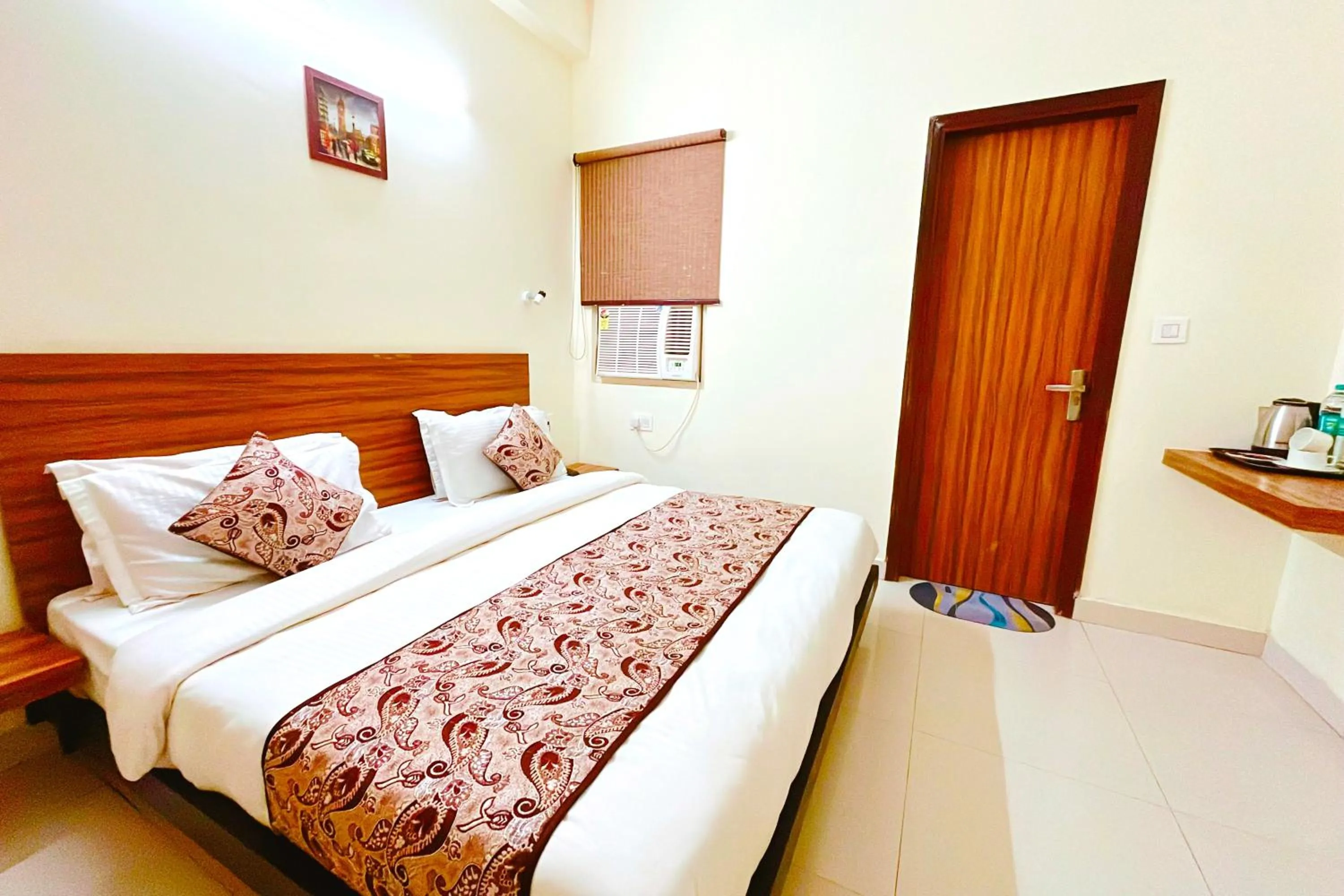 Bed in Ganga Ashoka Hotel Rishikesh