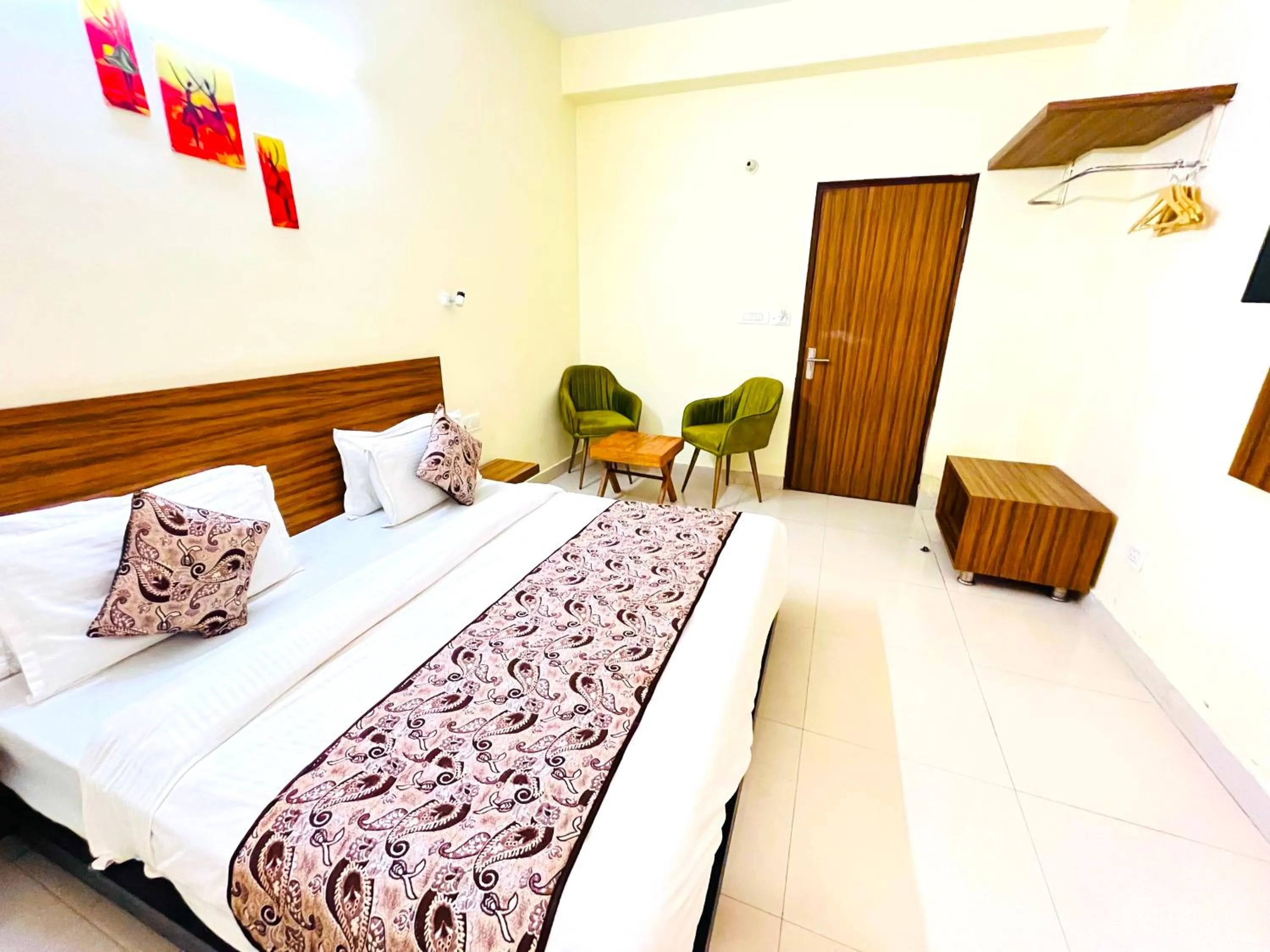 Bed in Ganga Ashoka Hotel Rishikesh