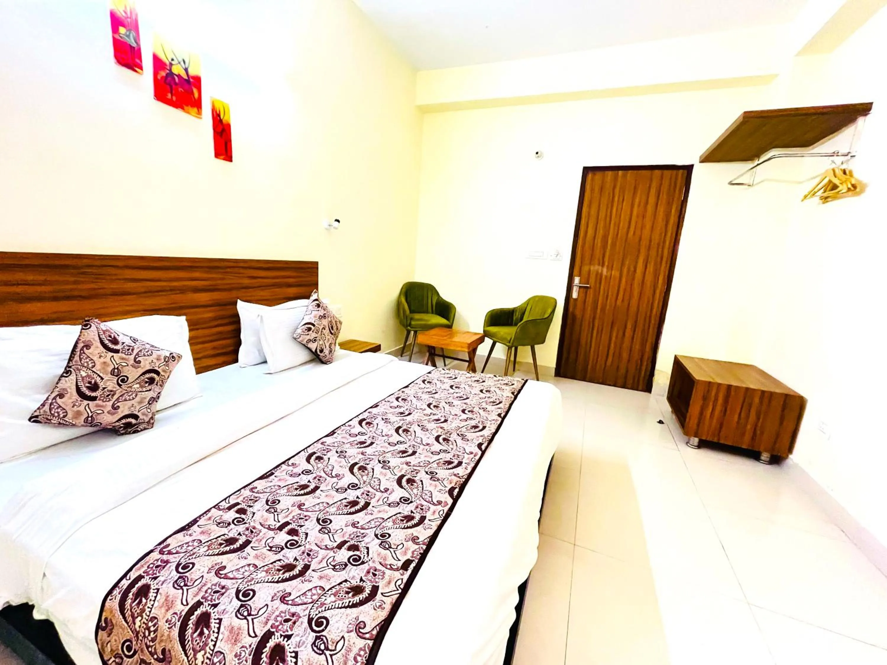 Bed in Ganga Ashoka Hotel Rishikesh