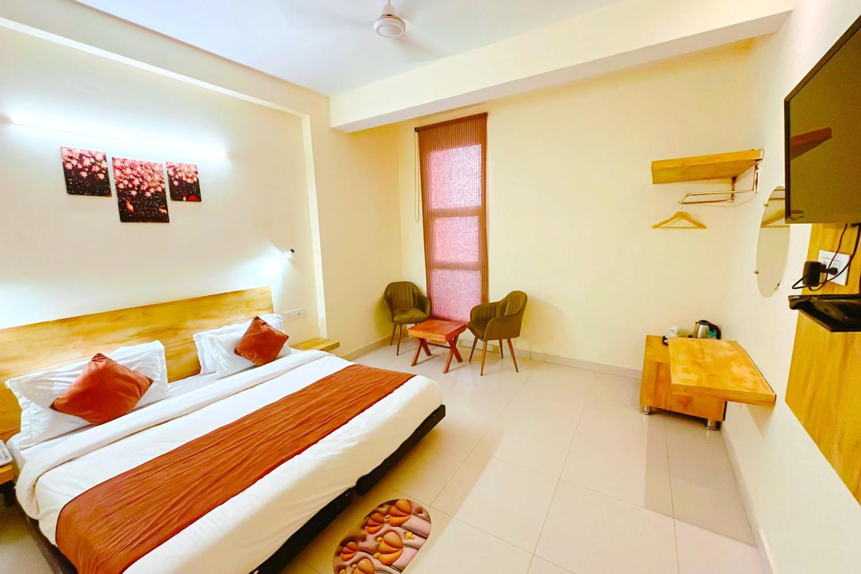 Bed in Ganga Ashoka Hotel Rishikesh