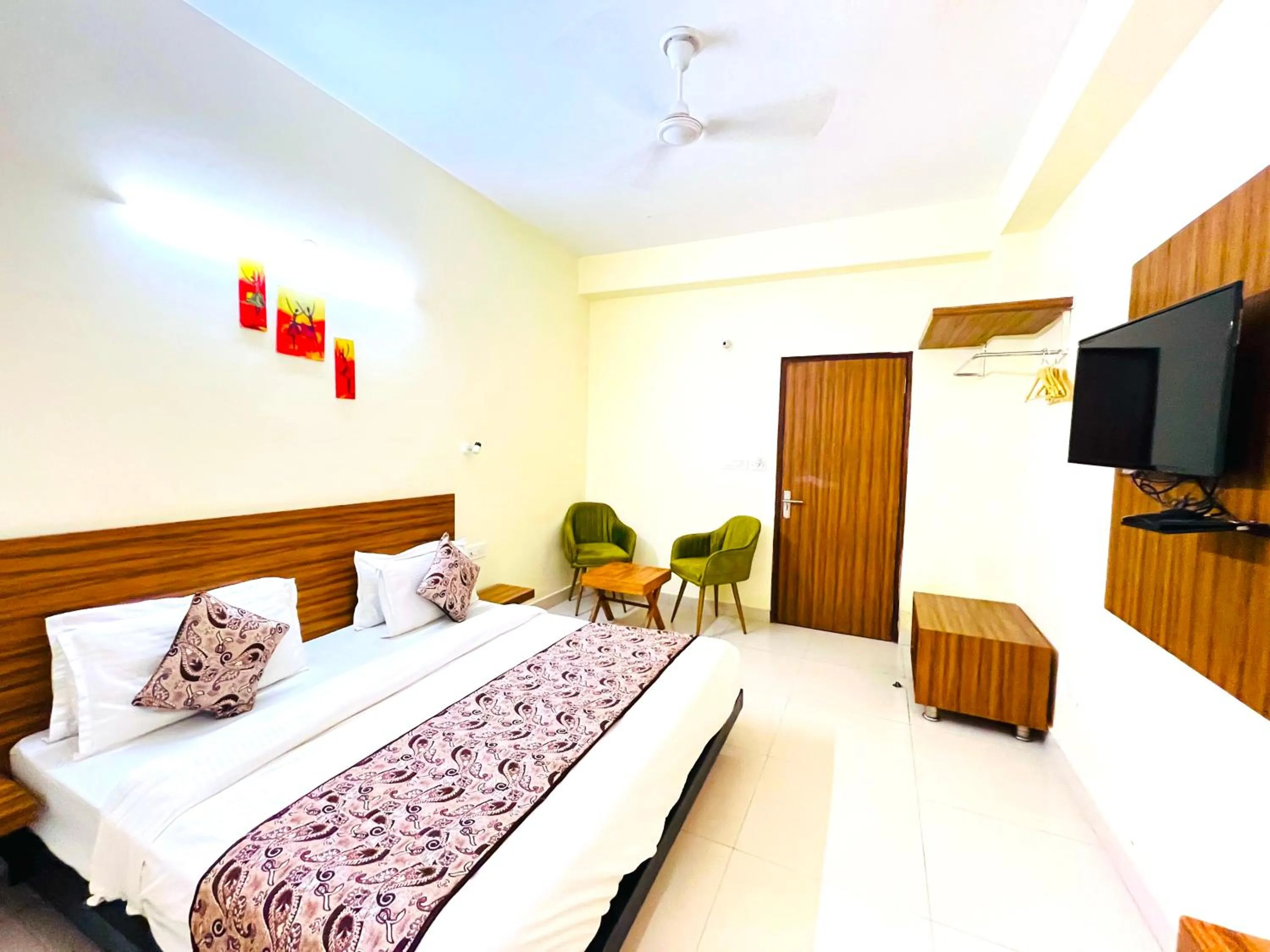 Bed in Ganga Ashoka Hotel Rishikesh