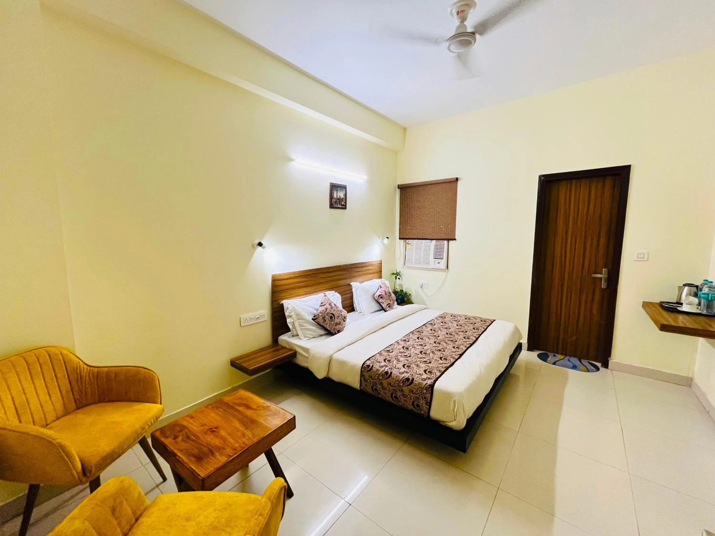 Bed in Ganga Ashoka Hotel Rishikesh