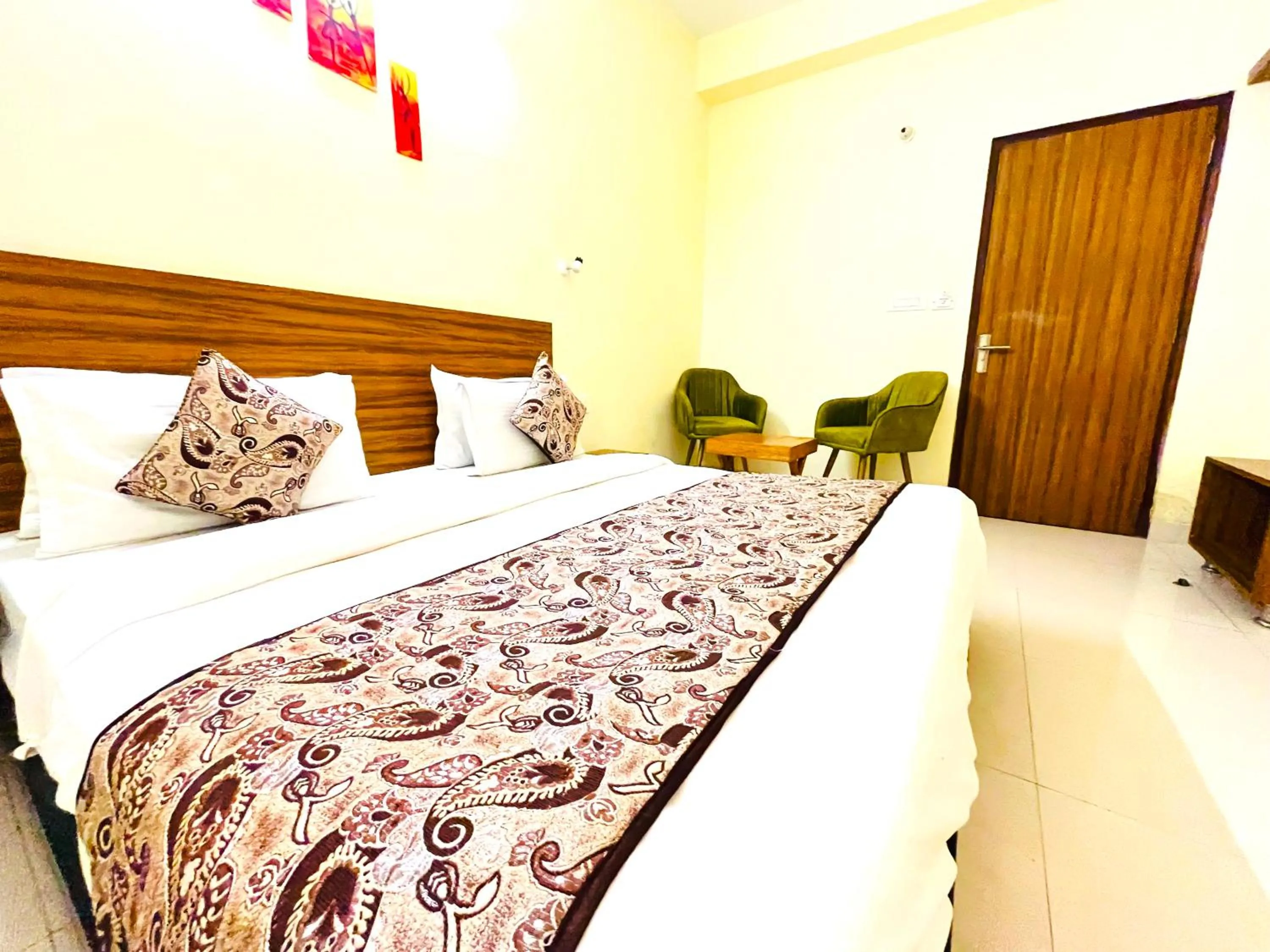 Bed in Ganga Ashoka Hotel Rishikesh