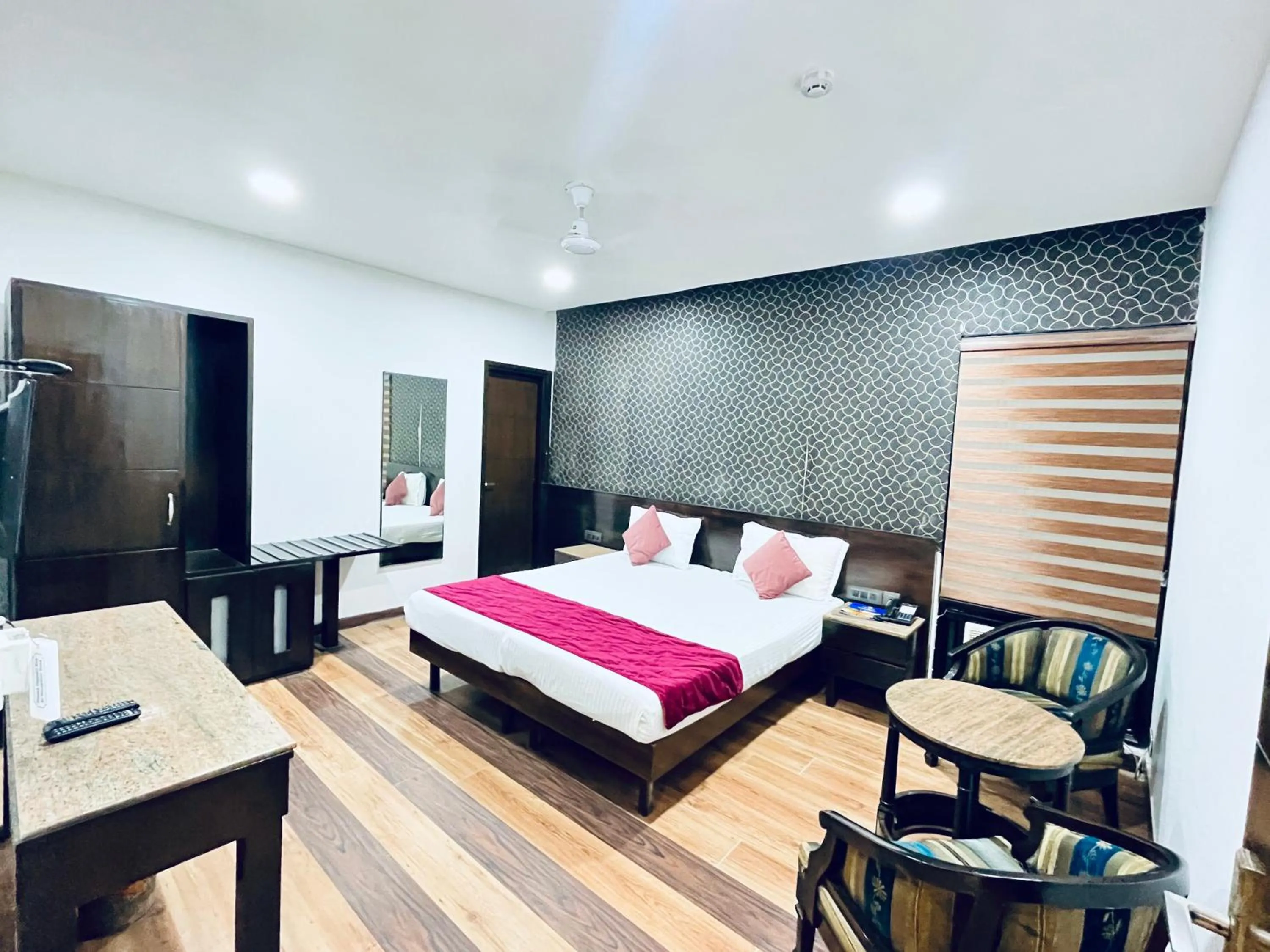 Bed in Ganga Ashoka Hotel Rishikesh