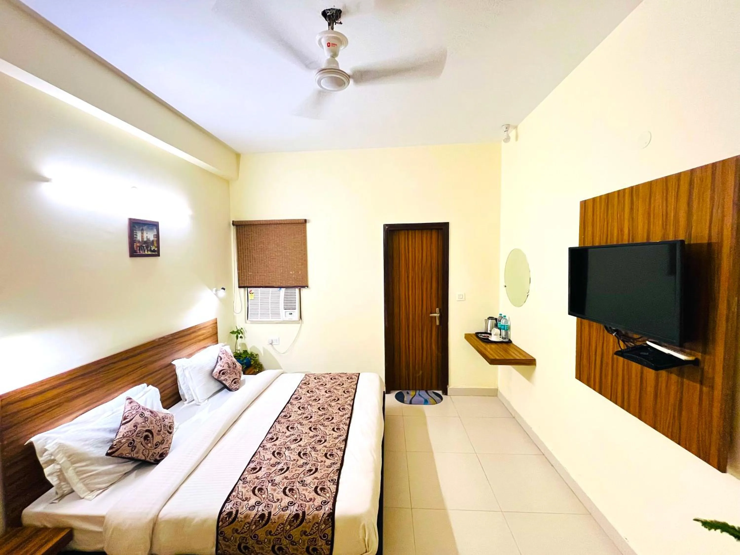 Bed in Ganga Ashoka Hotel Rishikesh