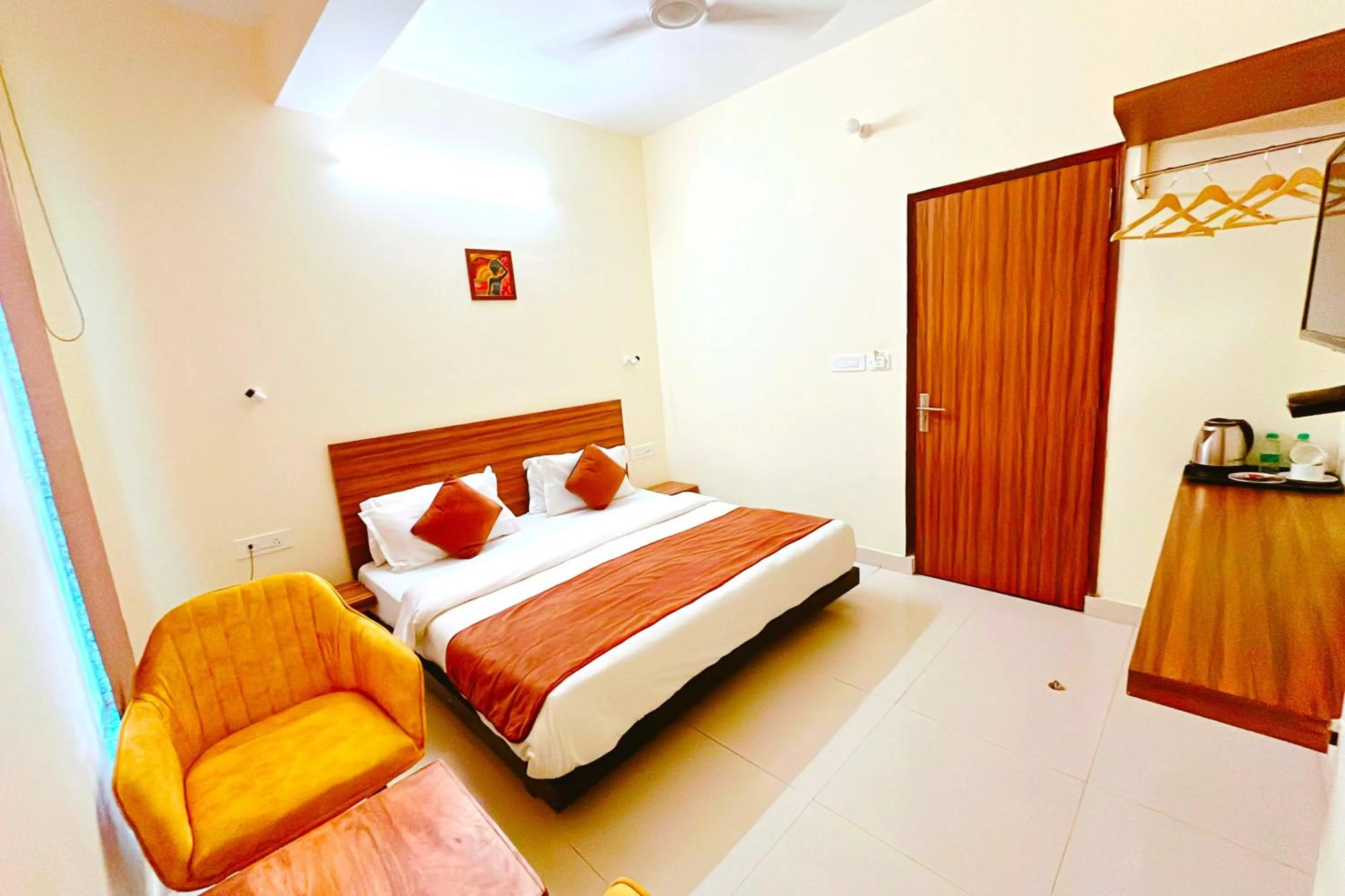 Bed in Ganga Ashoka Hotel Rishikesh