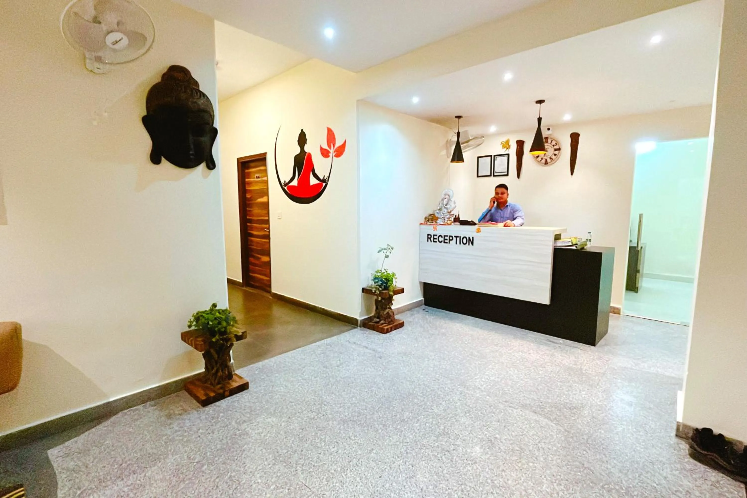 Lobby or reception in Ganga Ashoka Hotel Rishikesh