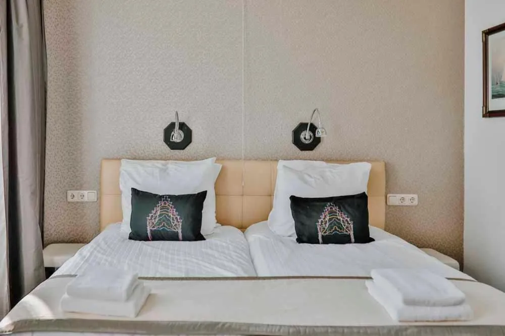 Bed in Stadsherberg de Wijnberg