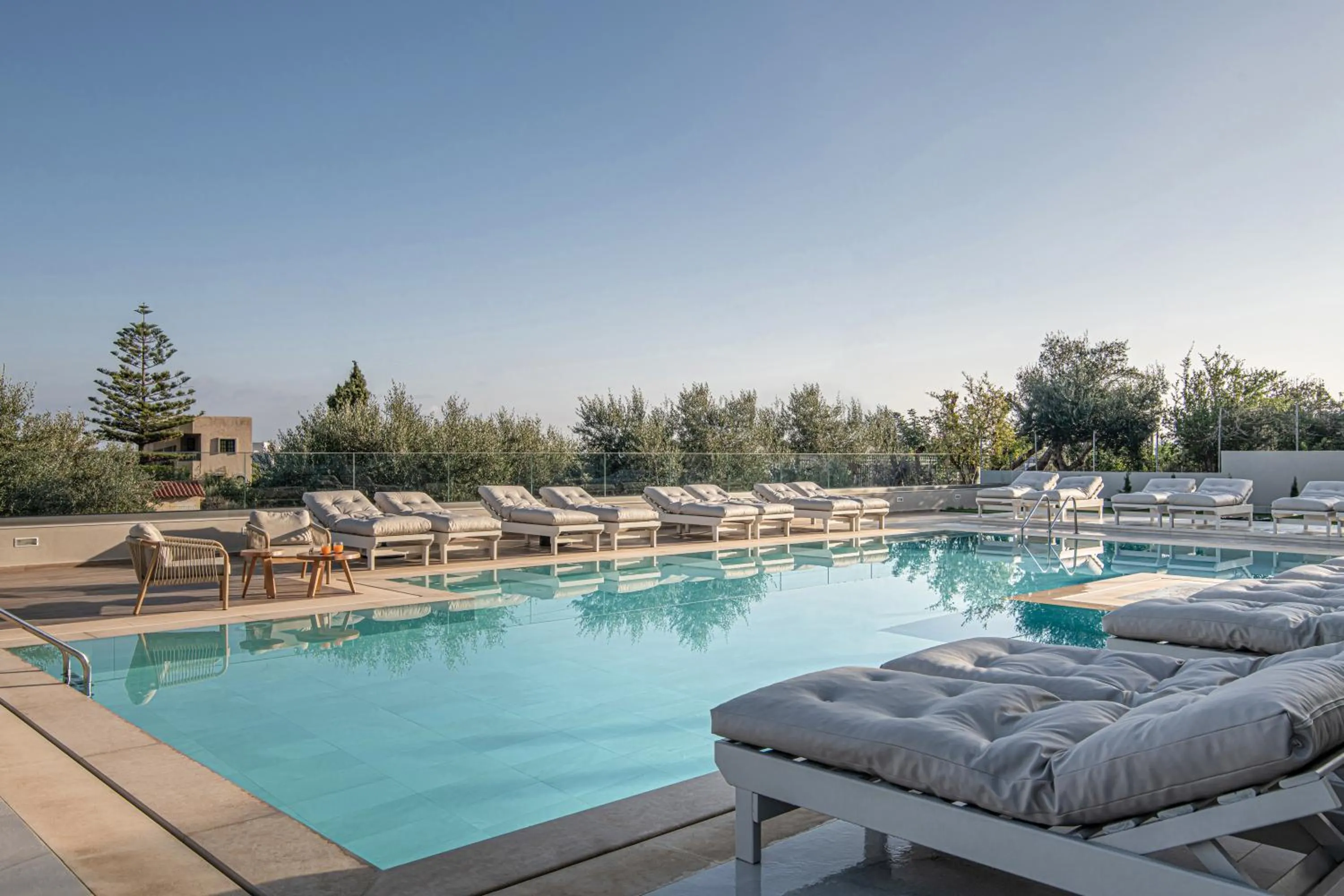 Swimming pool in Filia Luxury Suites