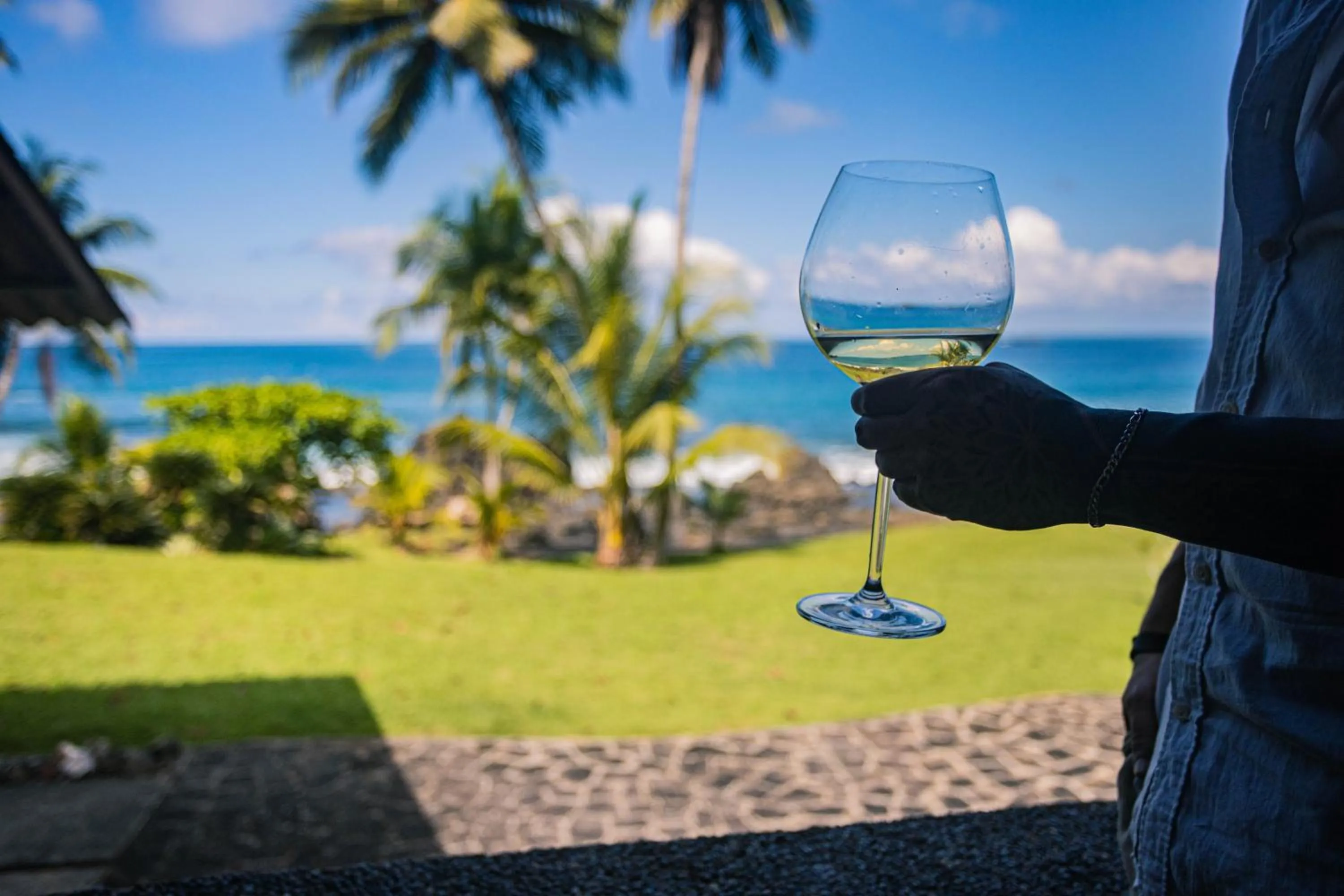 Garden view in Corcovado Wilderness Lodge by SCP