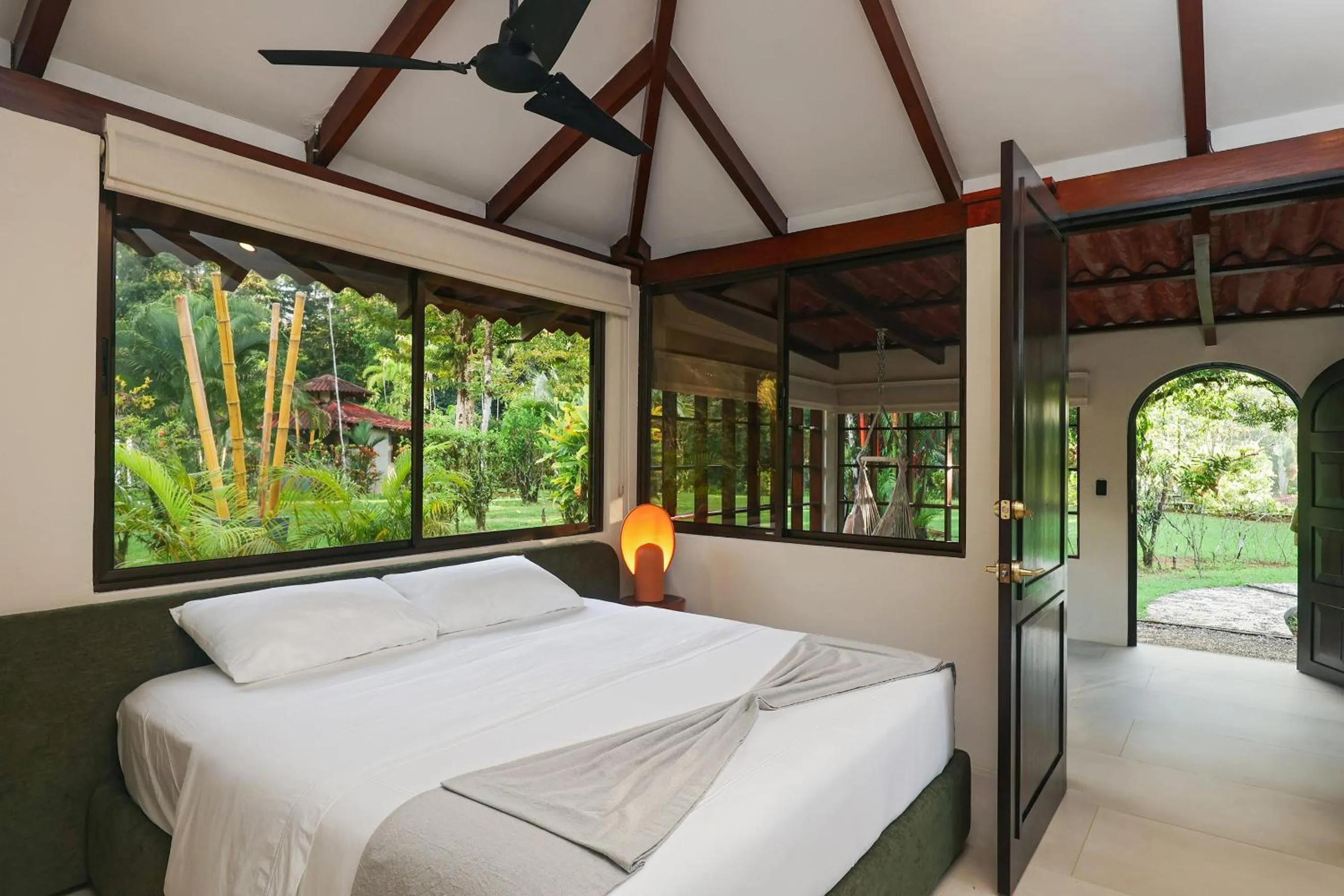 Bed in Corcovado Wilderness Lodge by SCP