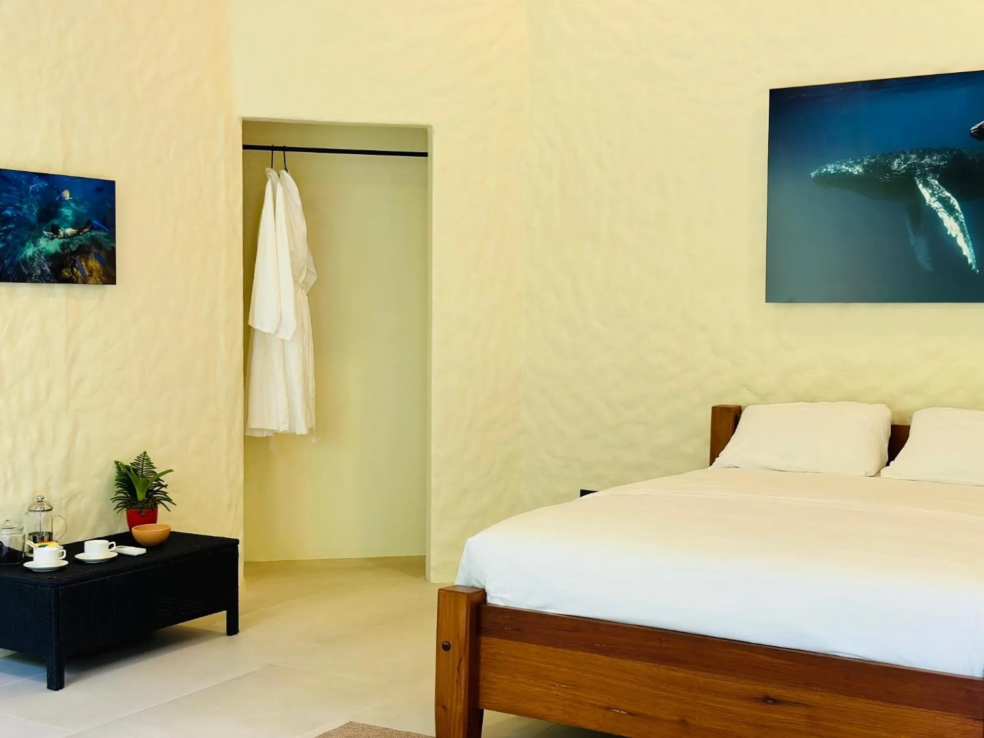 Bed in Corcovado Wilderness Lodge by SCP