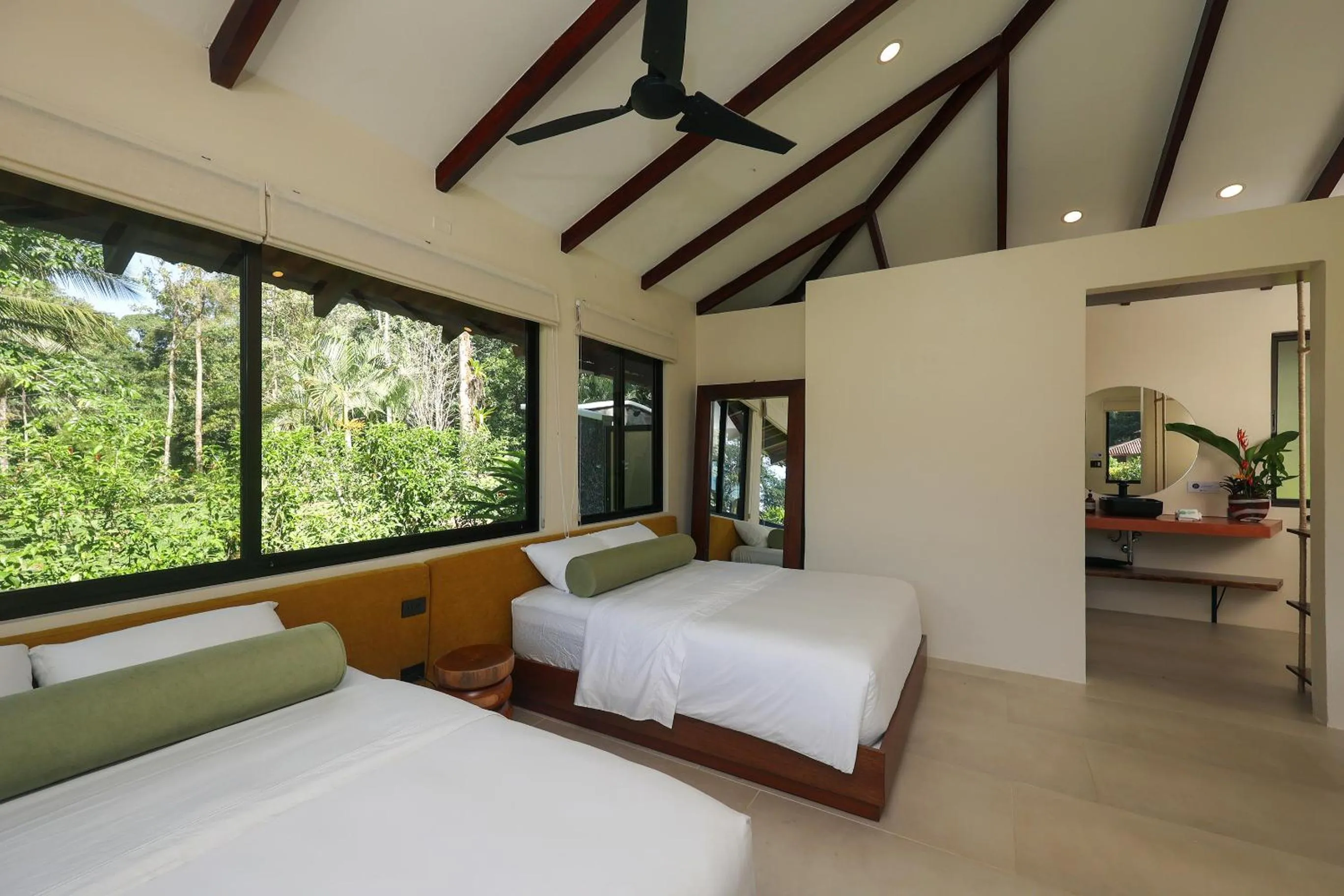 Bed in Corcovado Wilderness Lodge by SCP