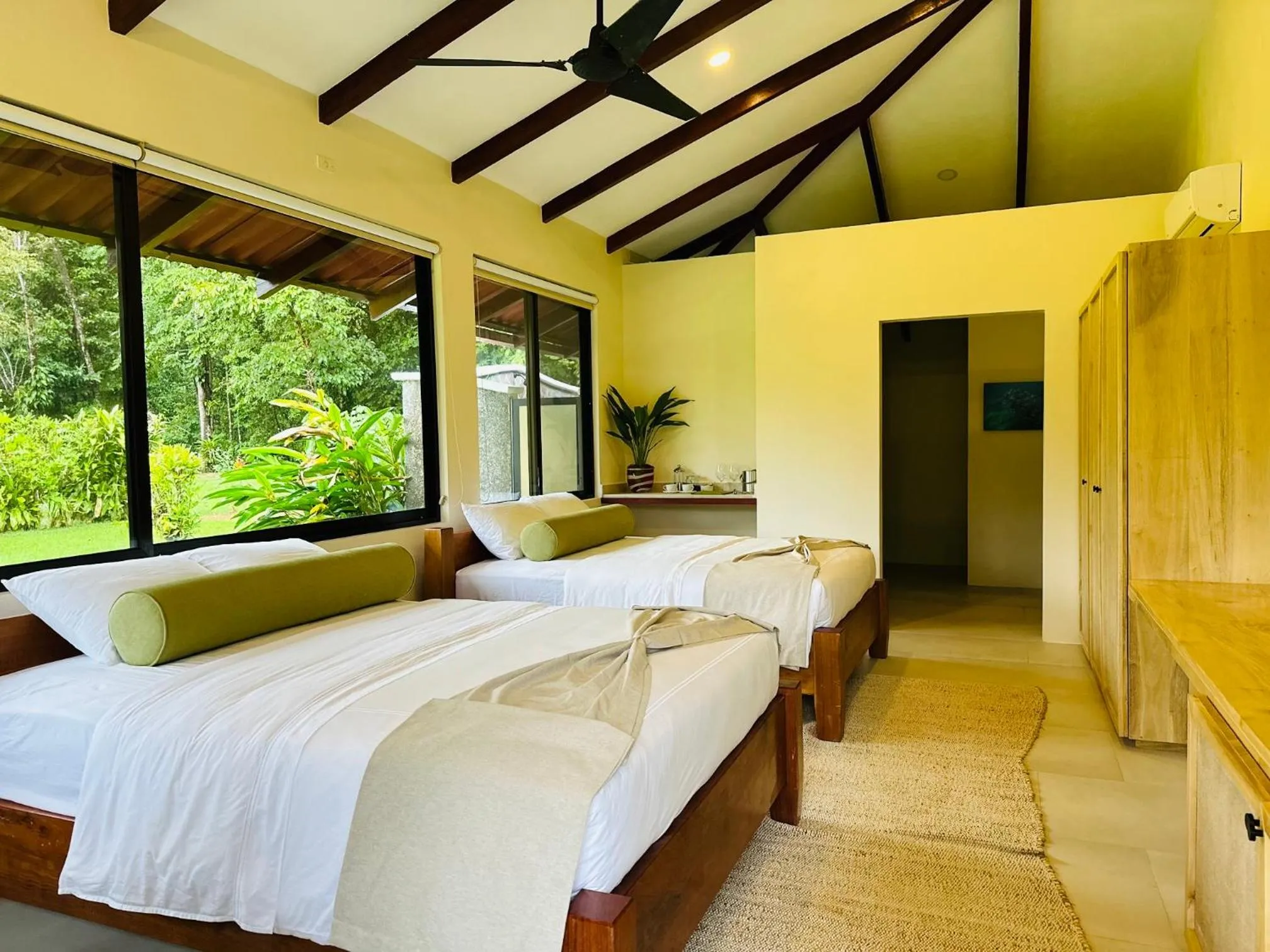 Bed in Corcovado Wilderness Lodge by SCP