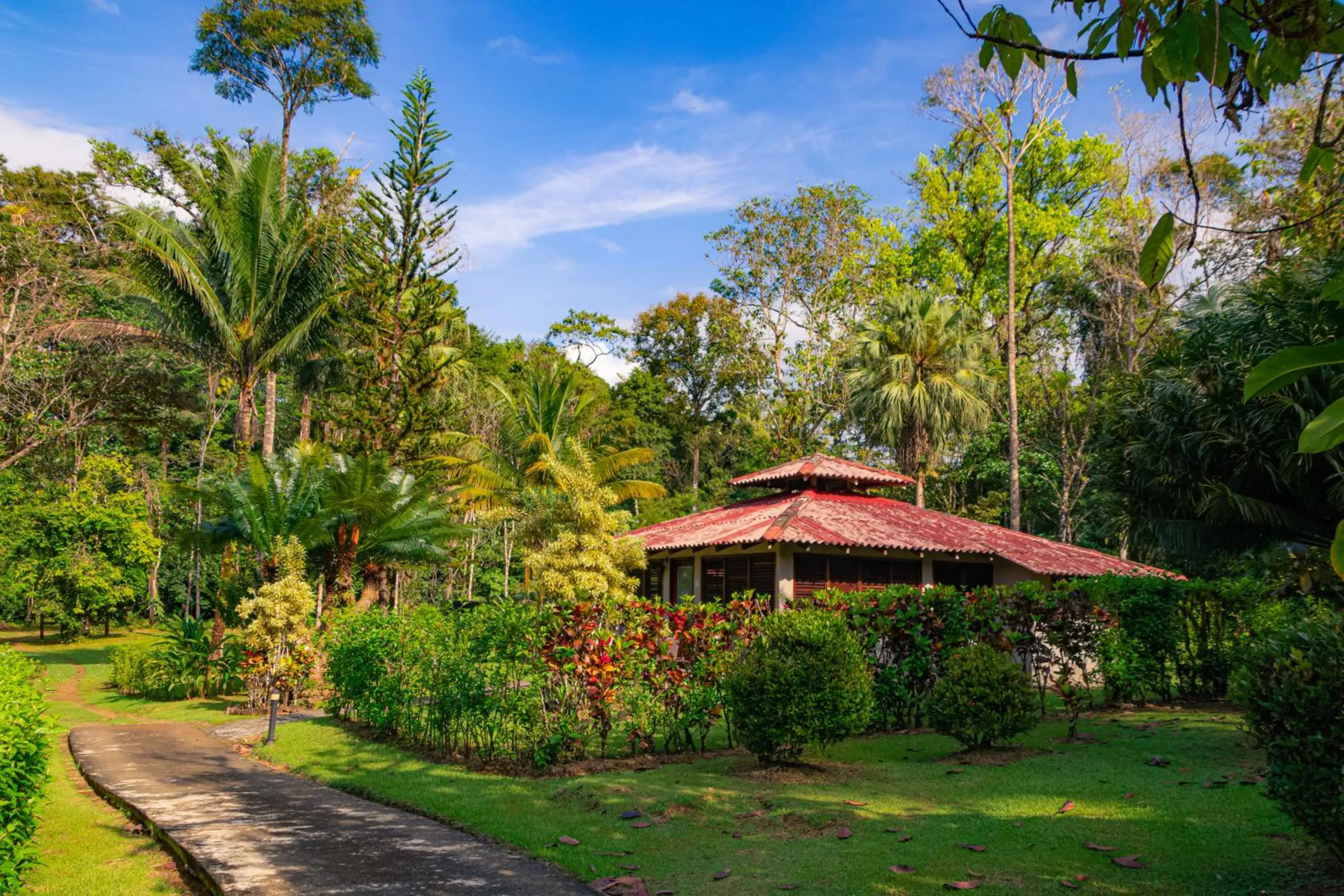 Property building in Corcovado Wilderness Lodge by SCP