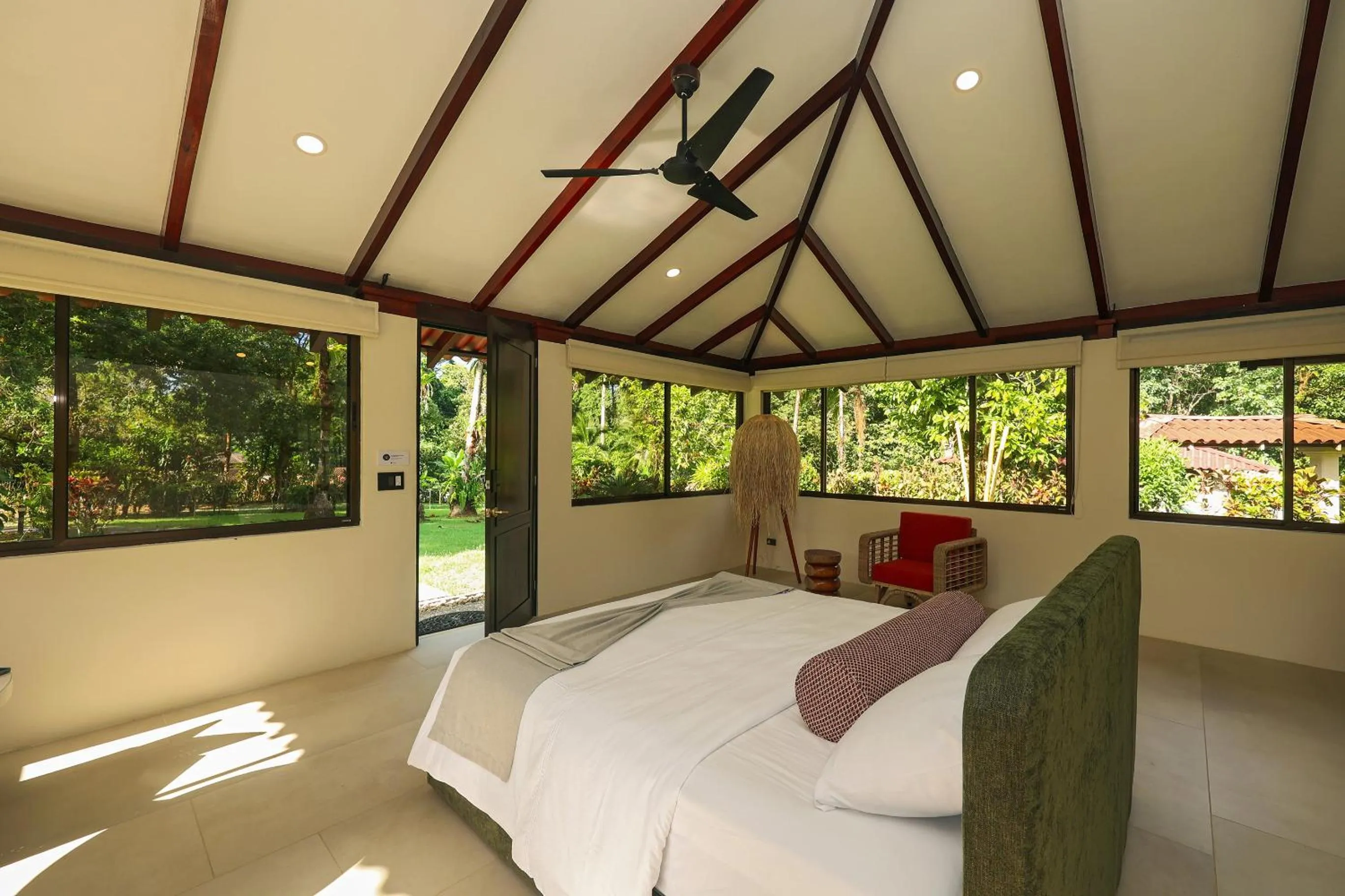 Bed in Corcovado Wilderness Lodge by SCP