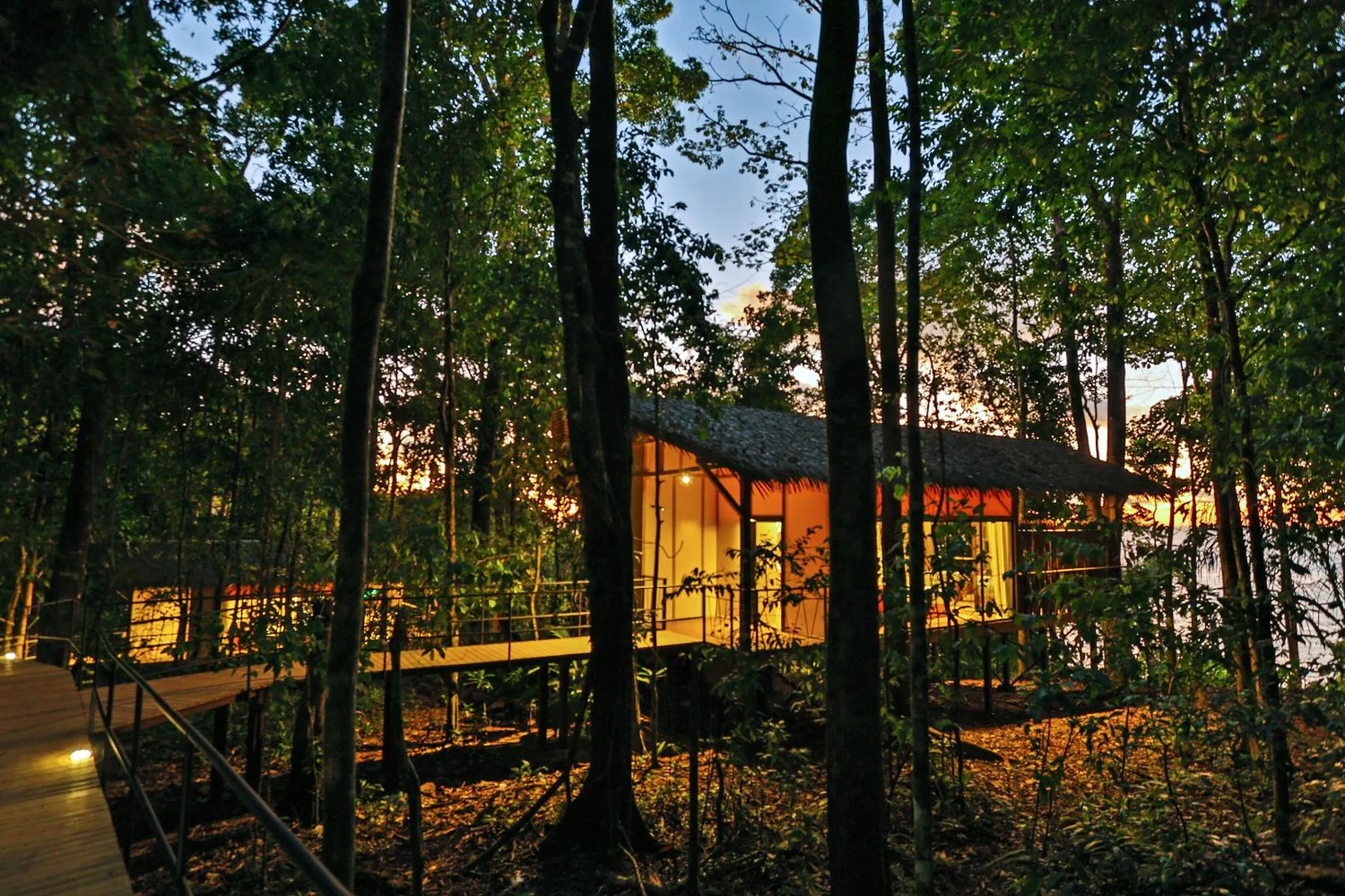 Natural landscape in Corcovado Wilderness Lodge by SCP