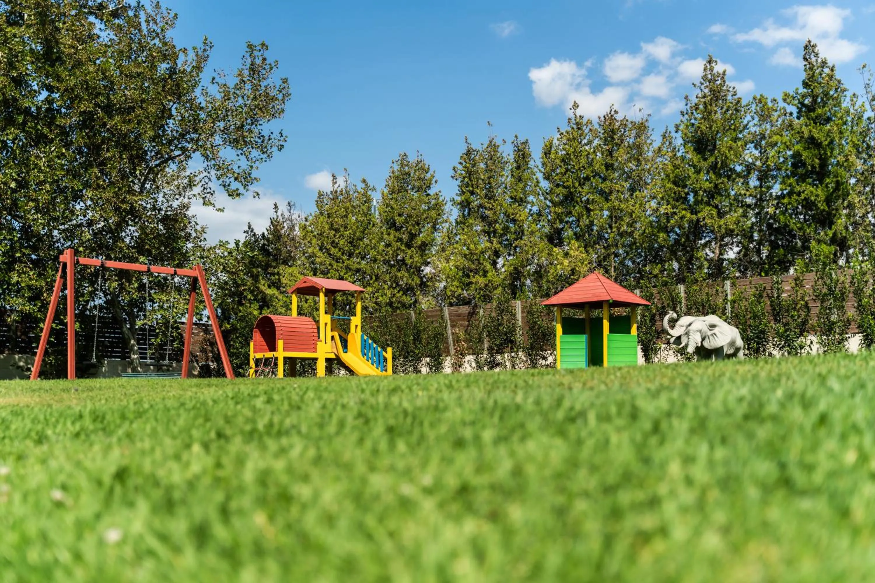Children play ground in Plaza Resort