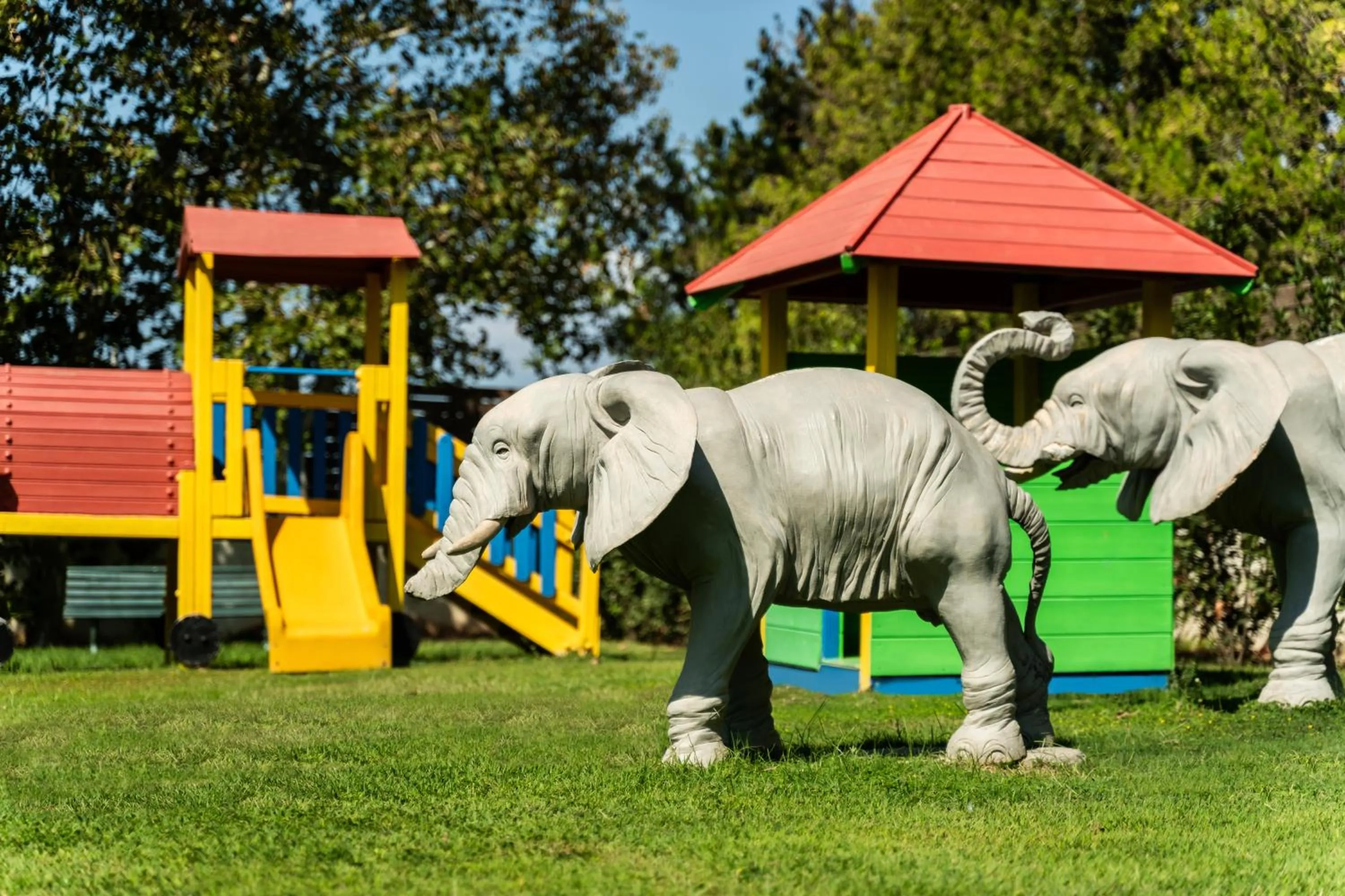 Children play ground in Plaza Resort
