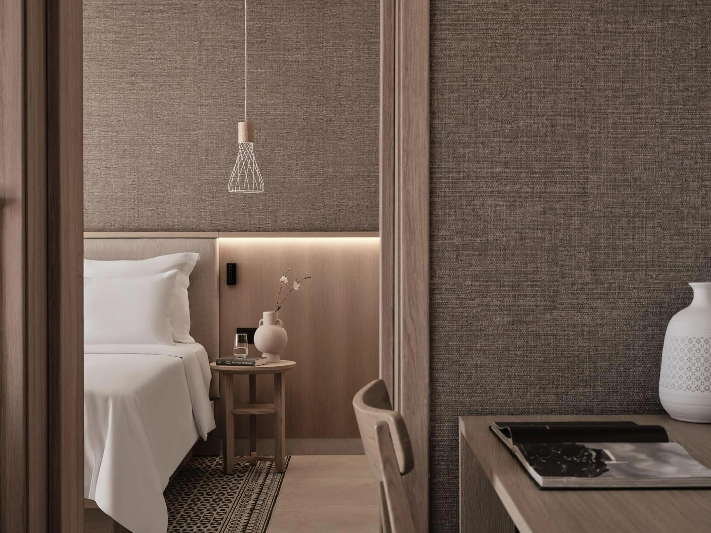 Decorative detail, Bed in Cora Hotel & Spa