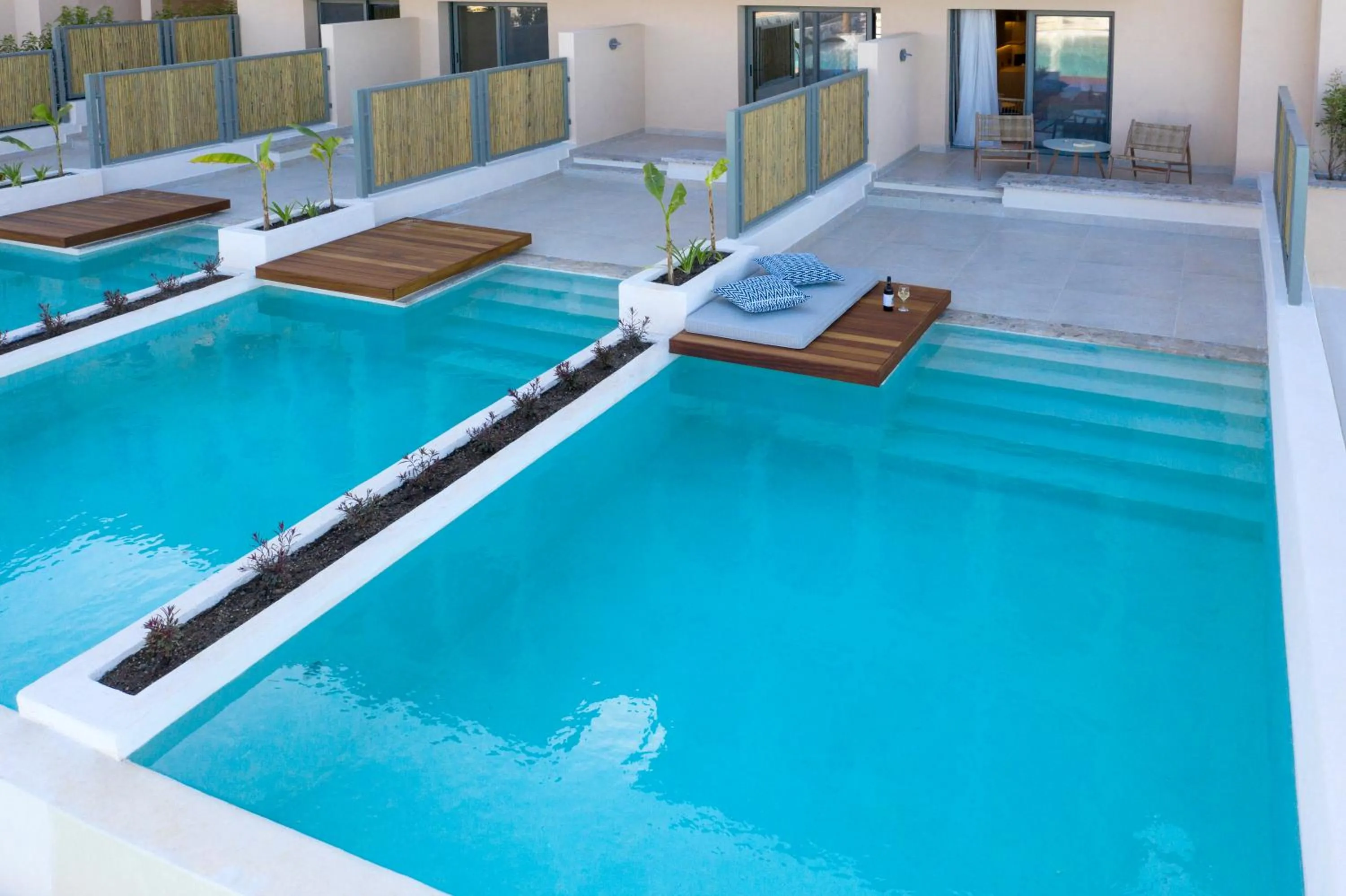 Pool view in Cora Hotel & Spa