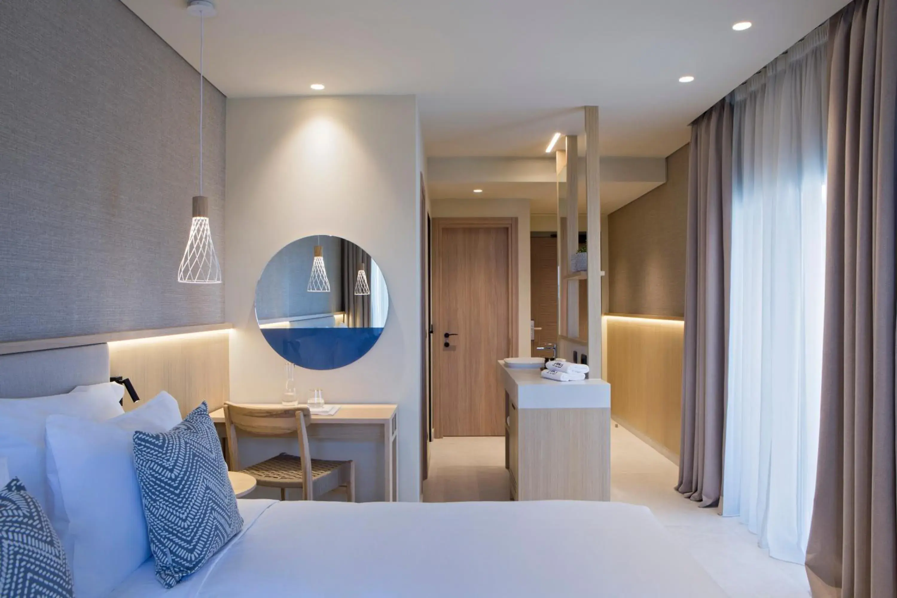 Deluxe Double Room Partial Sea View in Cora Hotel & Spa Deluxe Double Room Partial Sea View in Cora Hotel & Spa