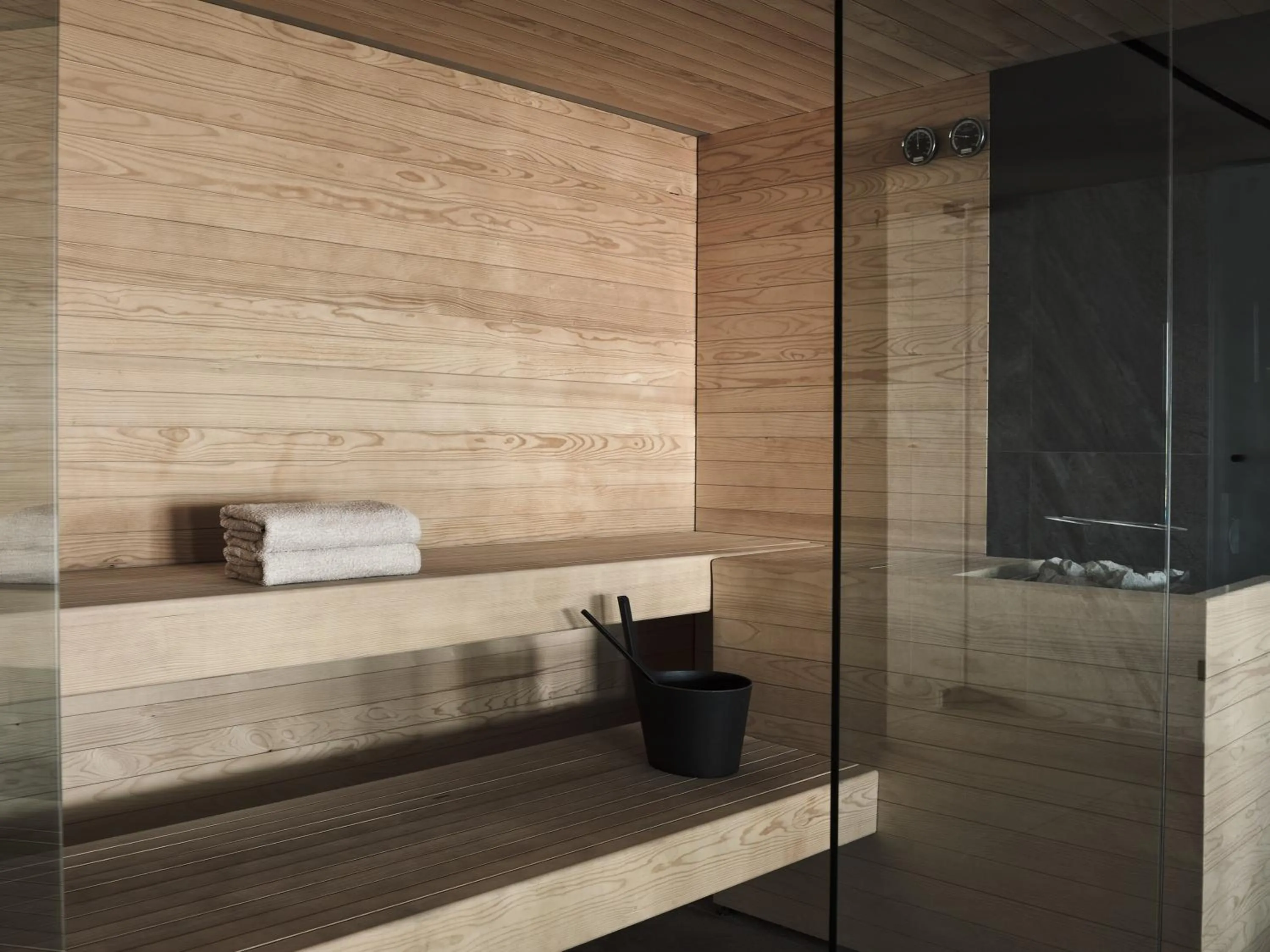 Sauna in Cora Hotel & Spa