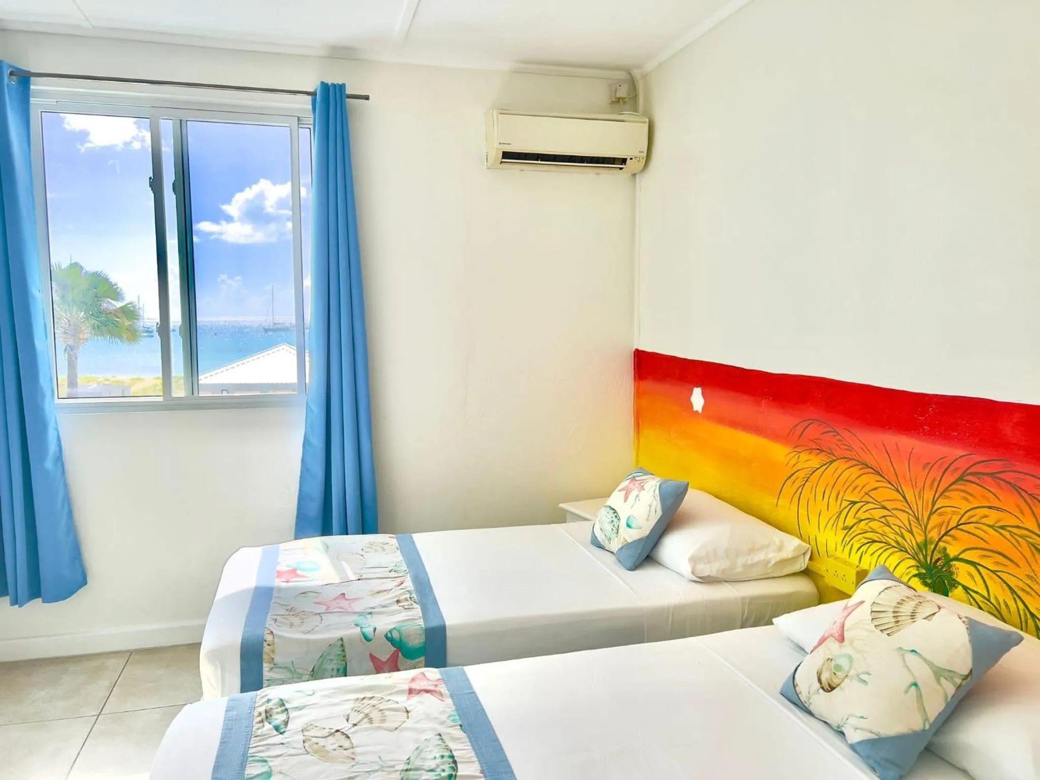 Bedroom in Nautilus Ocean Suites
