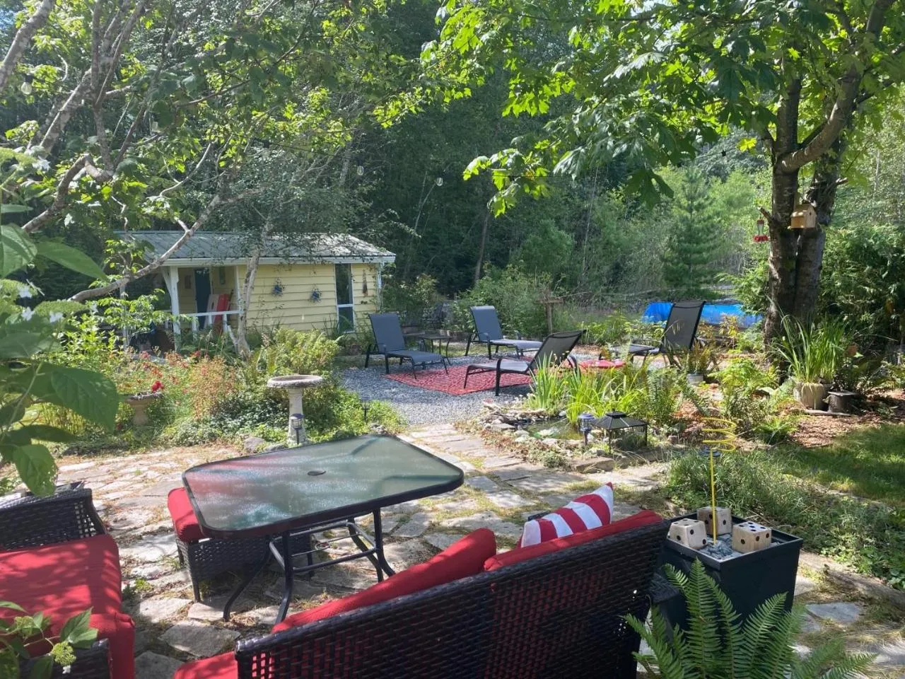 Garden in Beaver Lake Resort Site #36