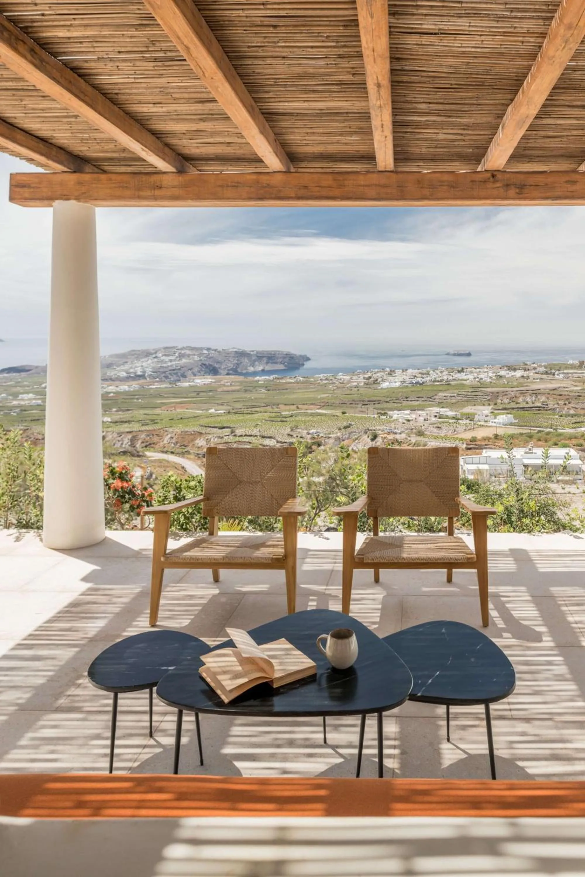 Day in Patina Vivera Estate Santorini