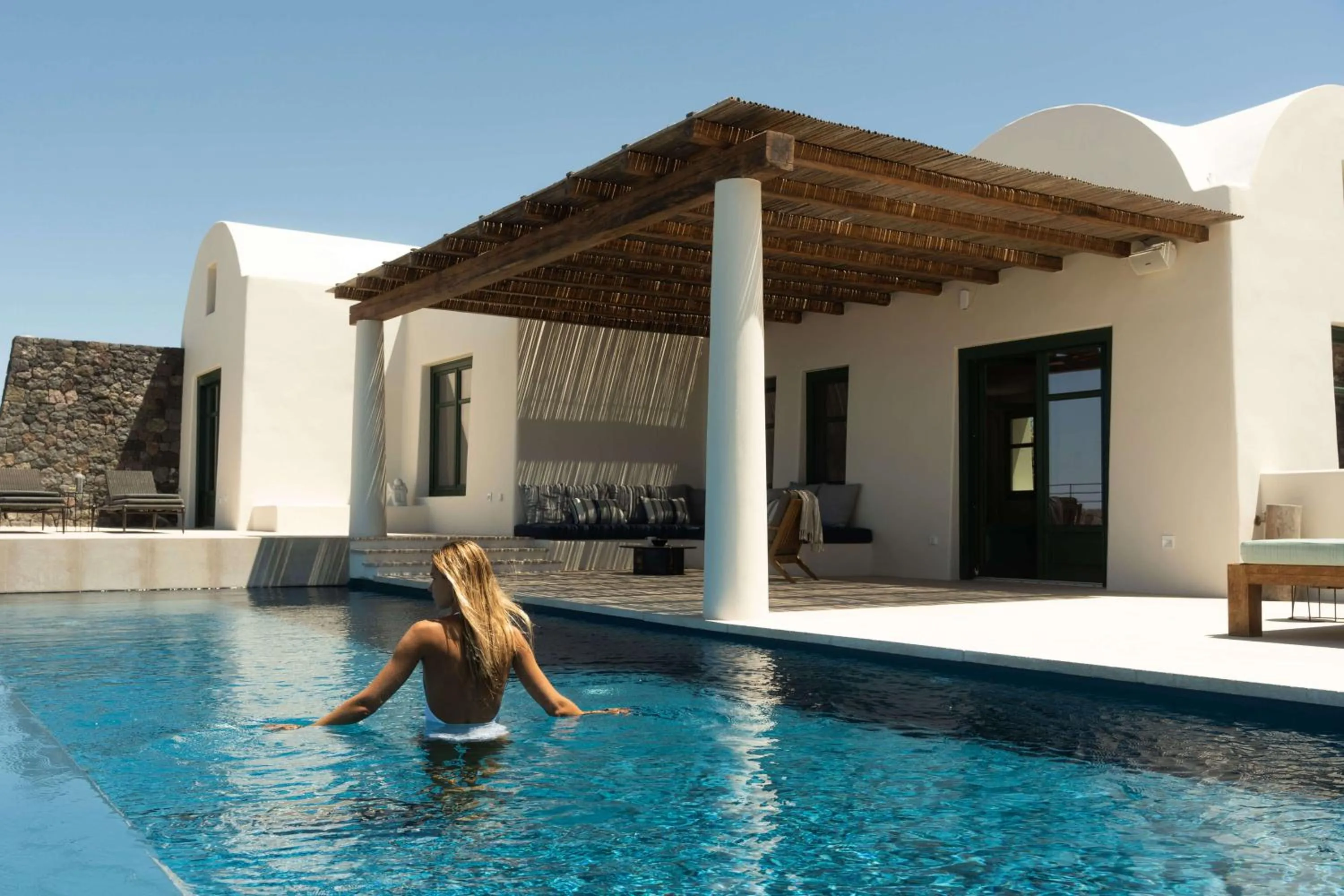 Day in Patina Vivera Estate Santorini