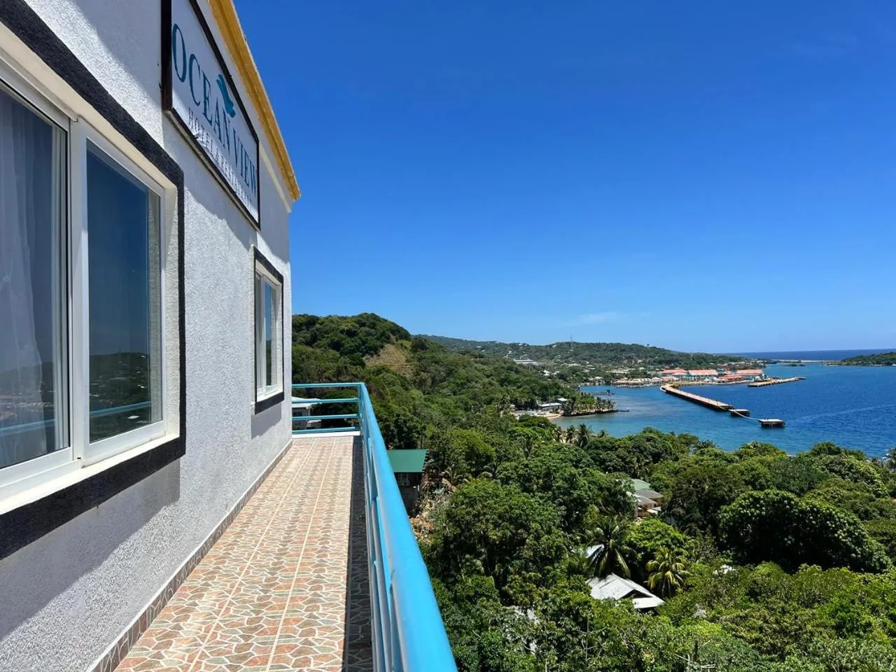 Sea view in Ocean View Hotel and Restaurant