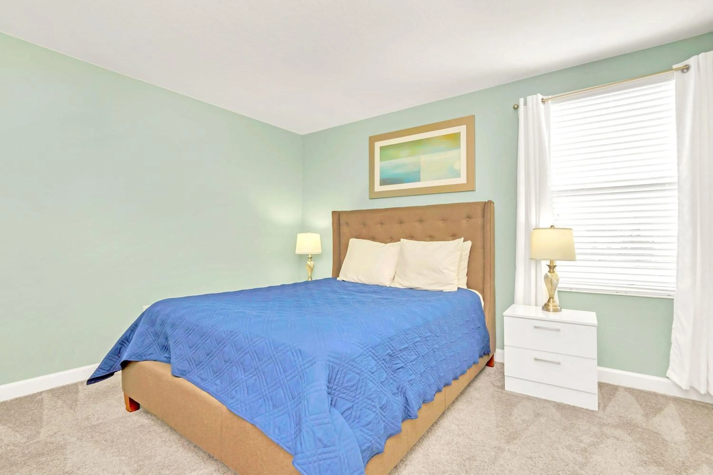 Bed in Stunning 8BR Home with BBQ Pool and Theater