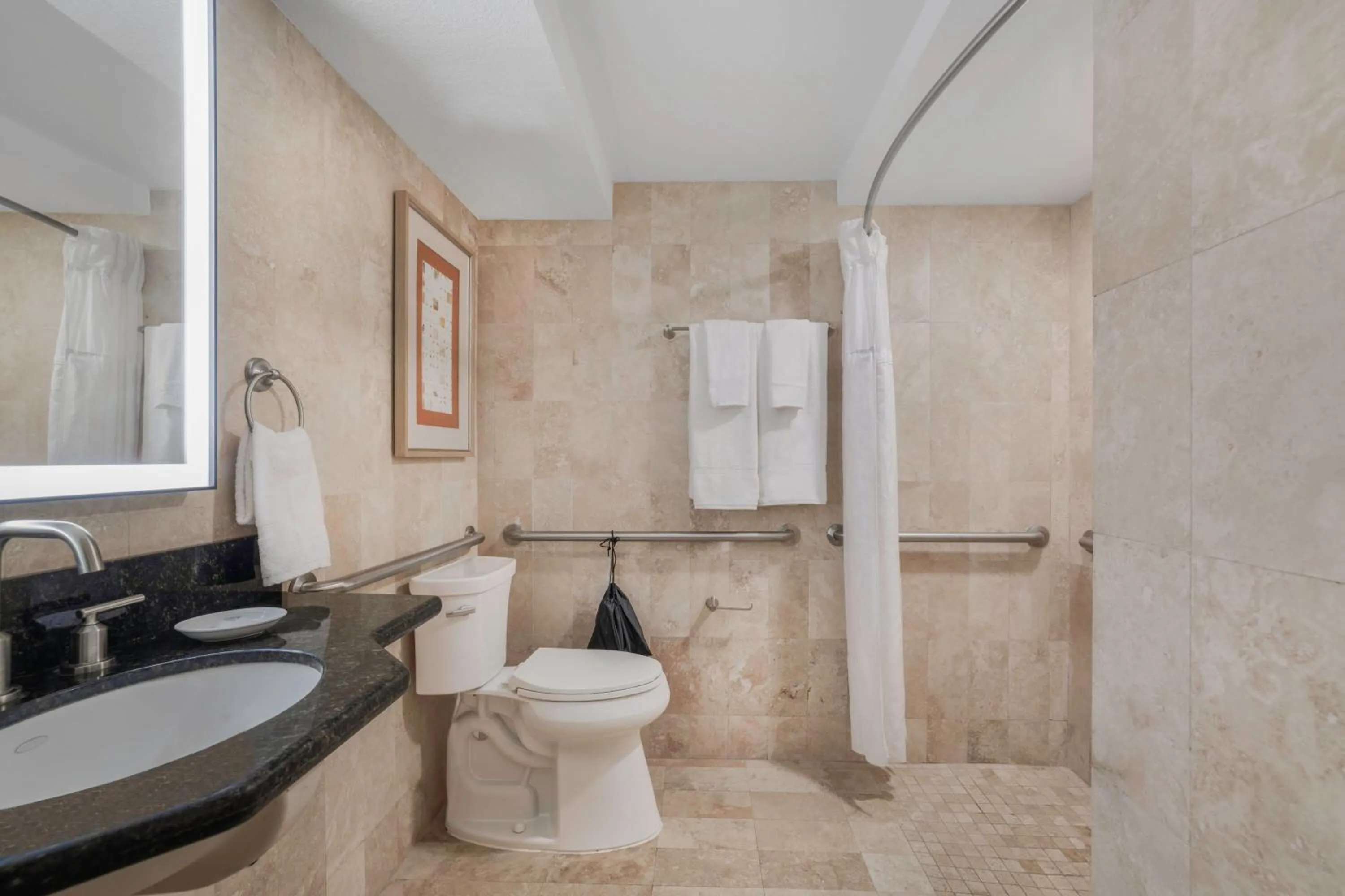 Shower in Mission Resort and Club