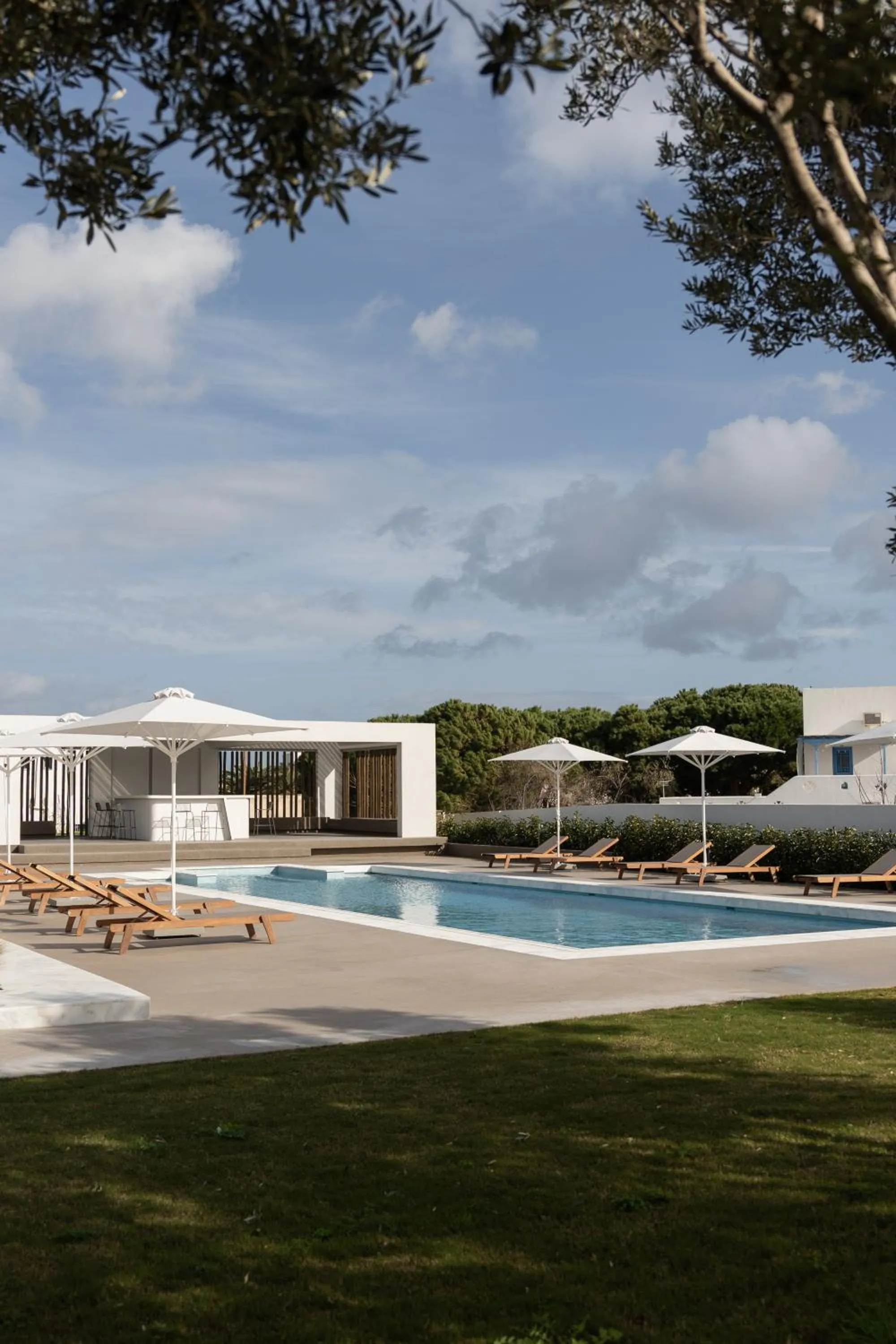 Swimming pool in Tzanis Resort Skyros