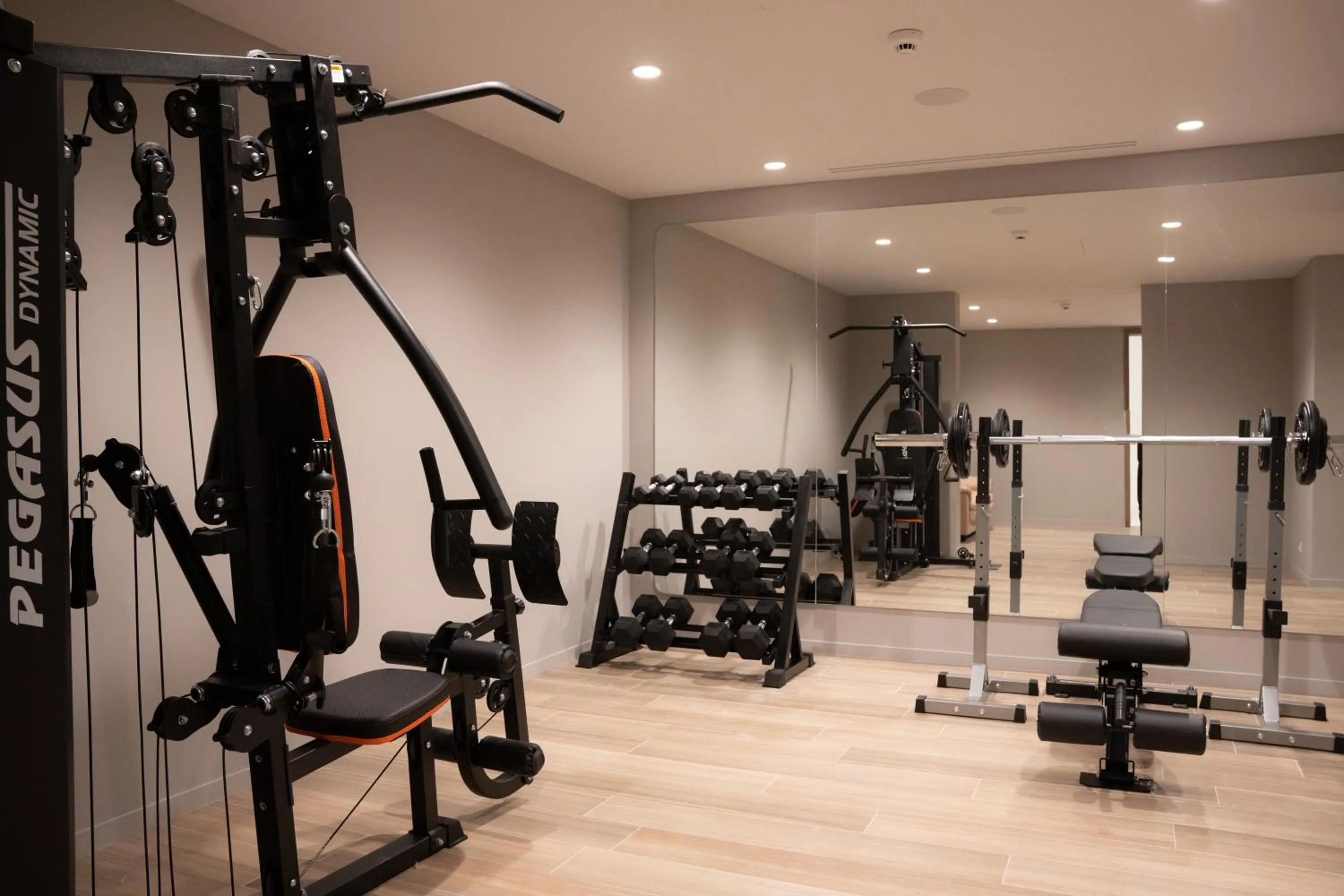 Fitness centre/facilities in Tzanis Resort Skyros
