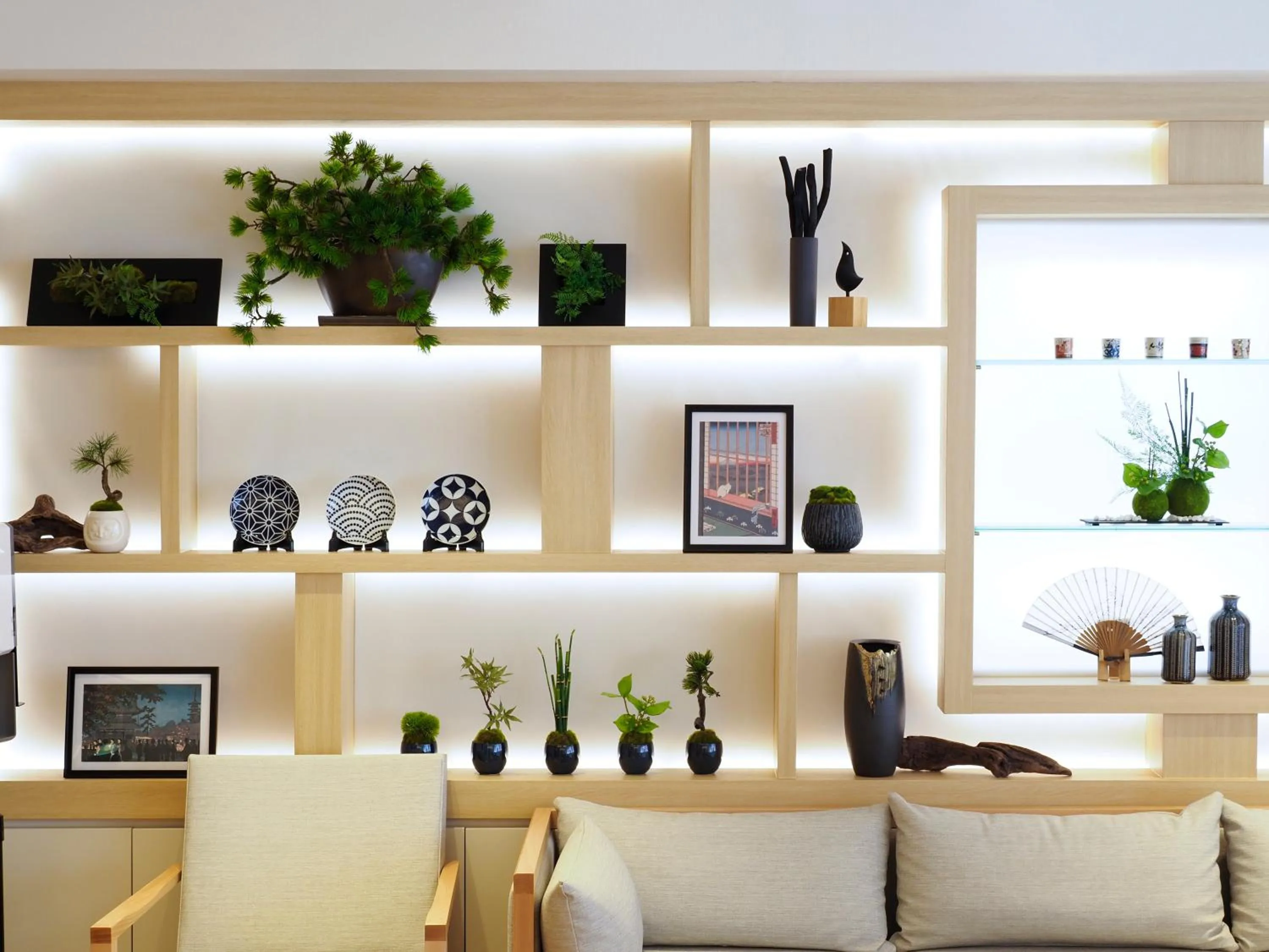 Communal lounge/ TV room in Far East Village Hotel Tokyo, Asakusa