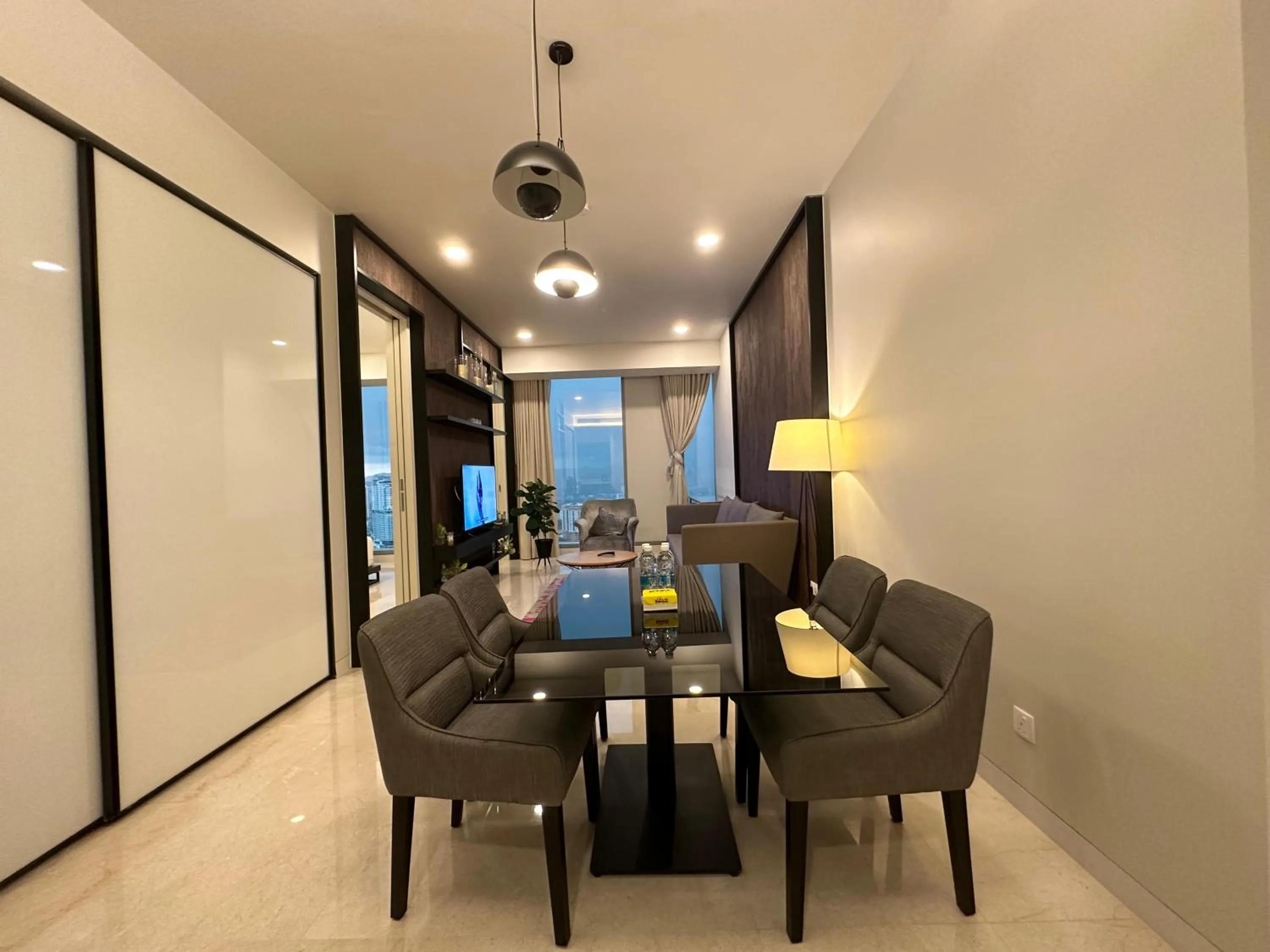 Living room in Tropicana The Residence Klcc By Sky World