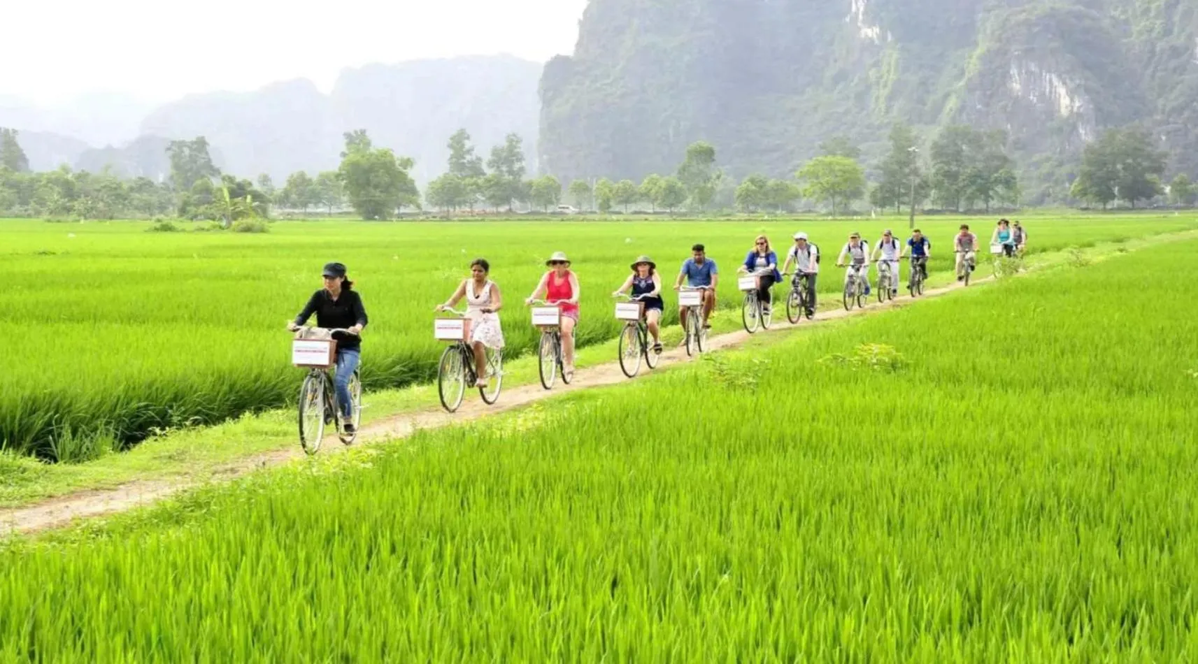 Cycling in Tam Coc Mandala Villa & Homestay