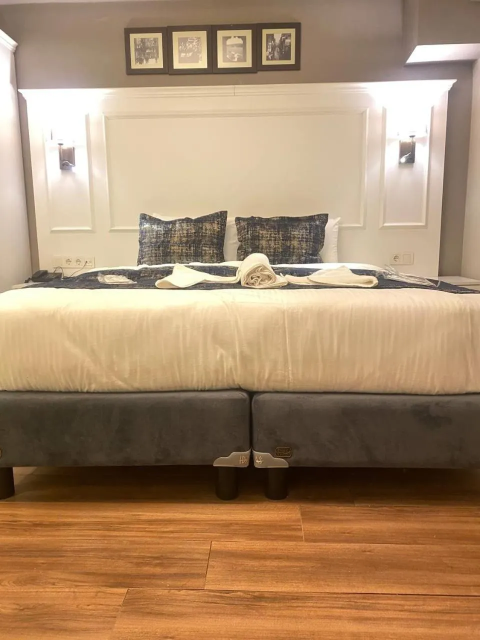 Bed in Olympos Garden Hotel