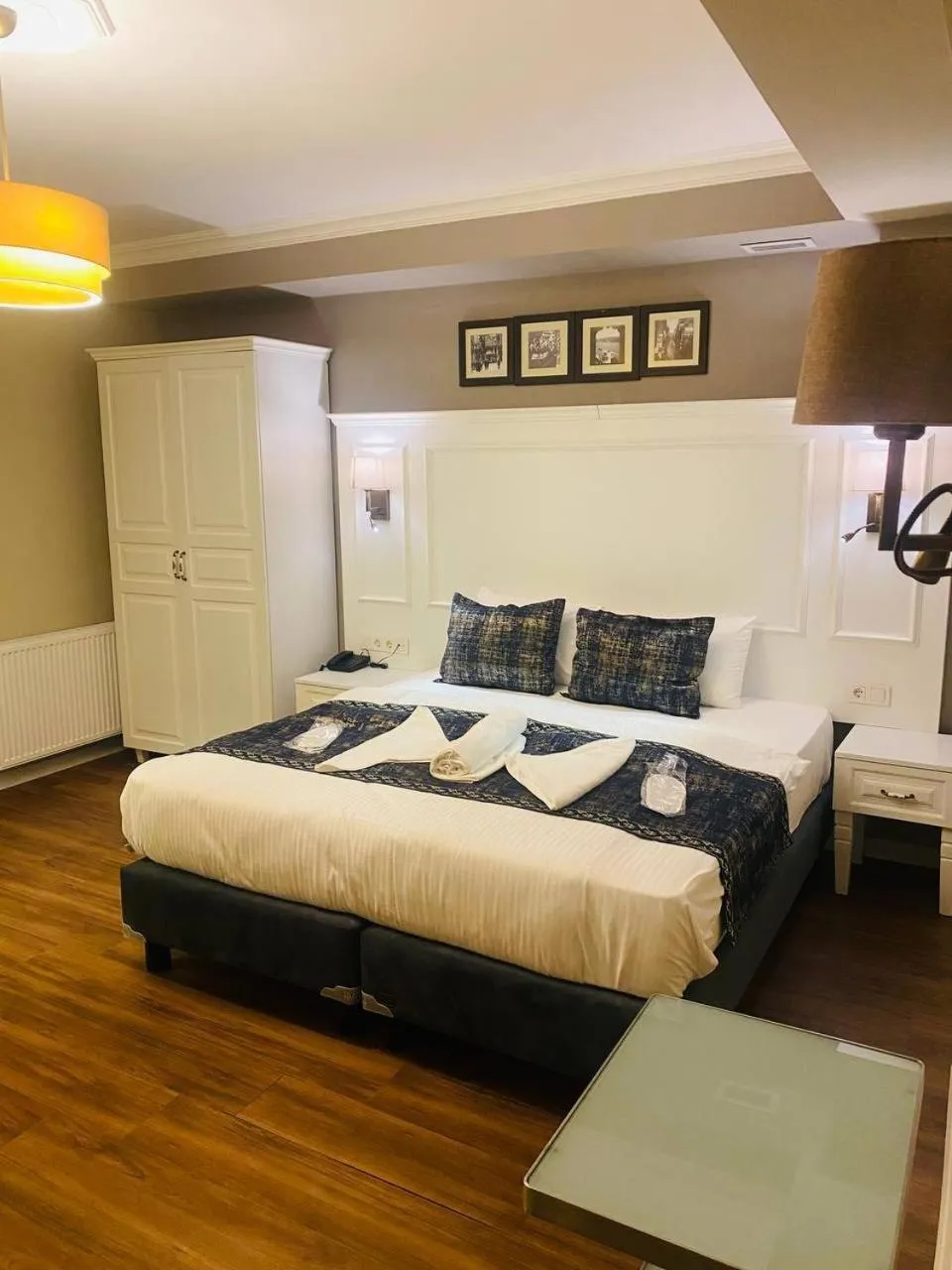 Bed in Olympos Garden Hotel