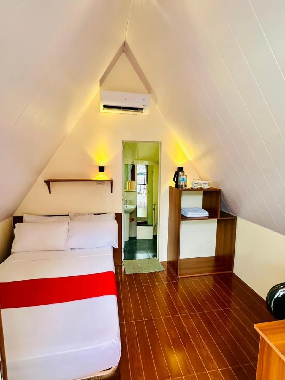 Bed in Carcar Eco Farm Resorts