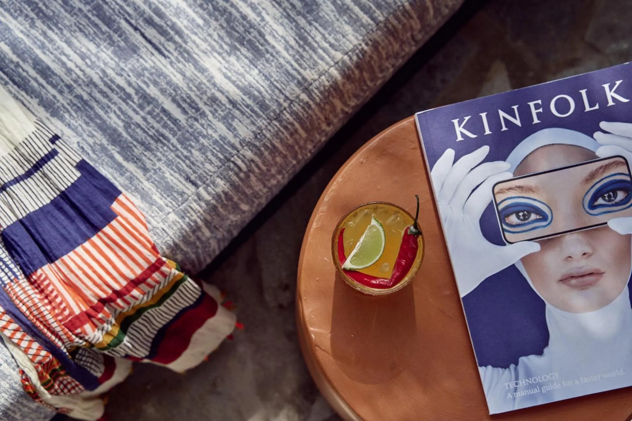 sunbed in Mykonos Theoxenia, a Member of Design Hotels