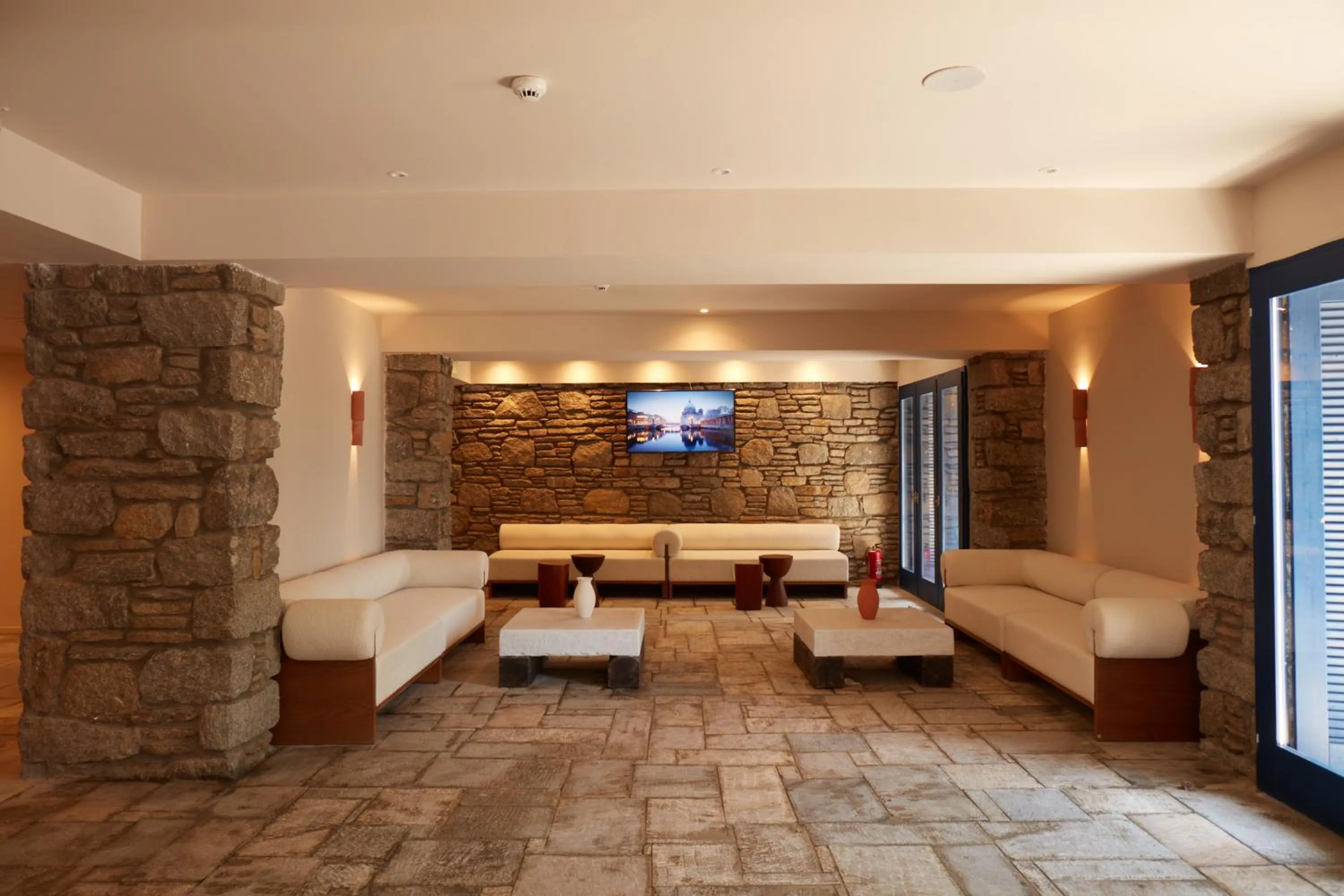 Lobby or reception in Mykonos Theoxenia, a Member of Design Hotels