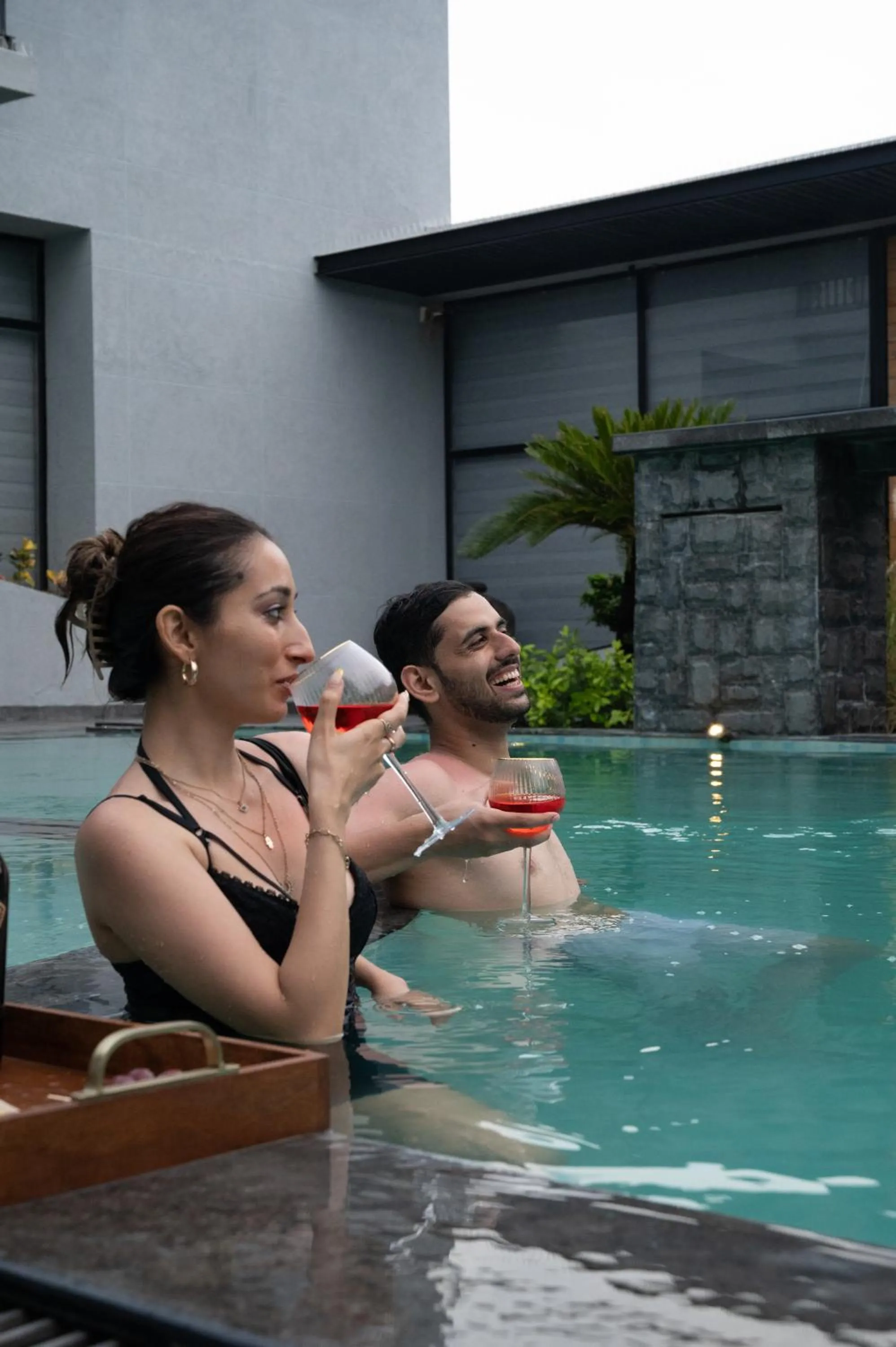 Swimming pool in Casa Concreto- 5-Bedroom Luxury Villa with all weather Pool